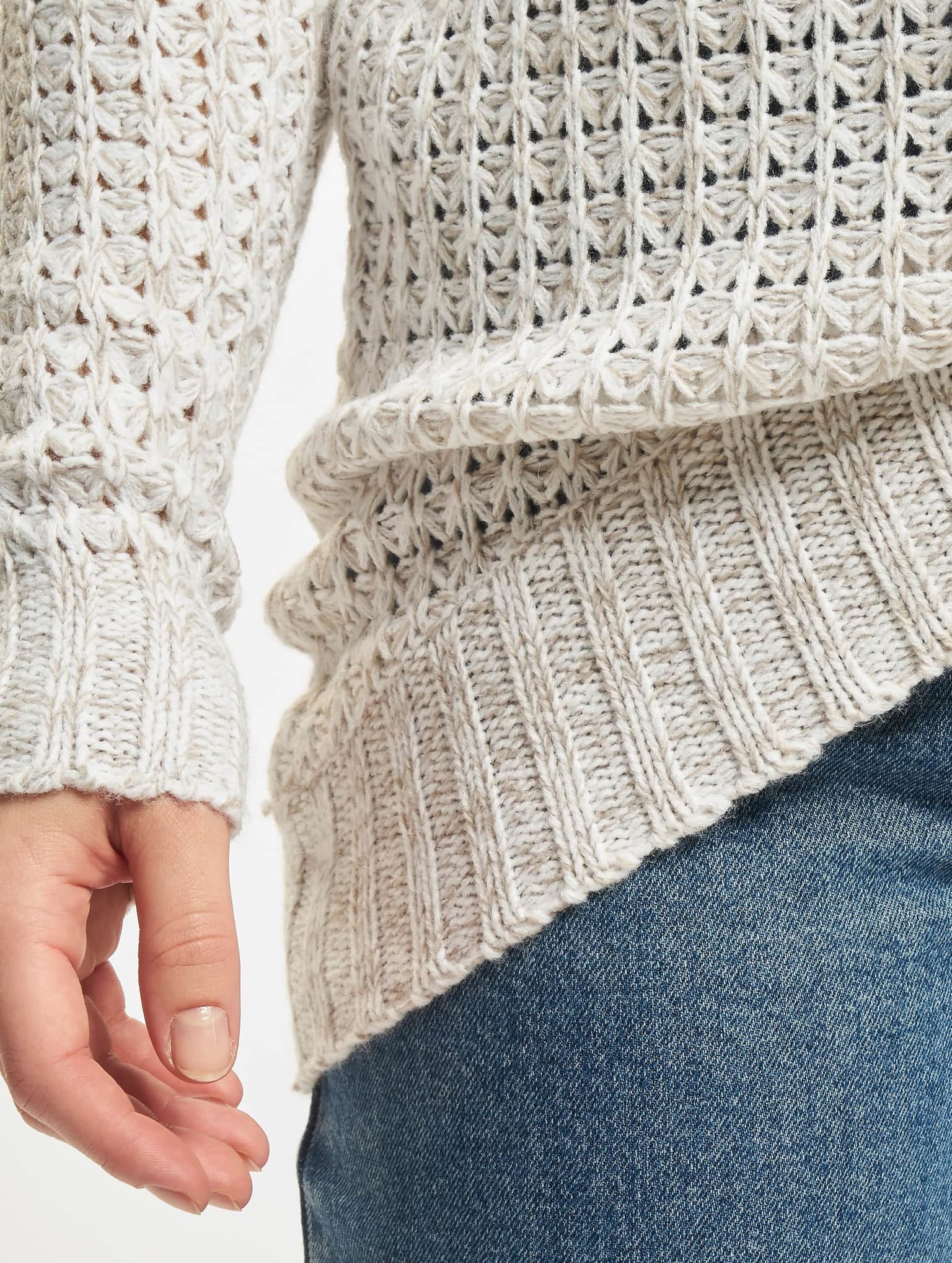 Urban Classics Ladies Long Wideneck Sweater – Bild 4
