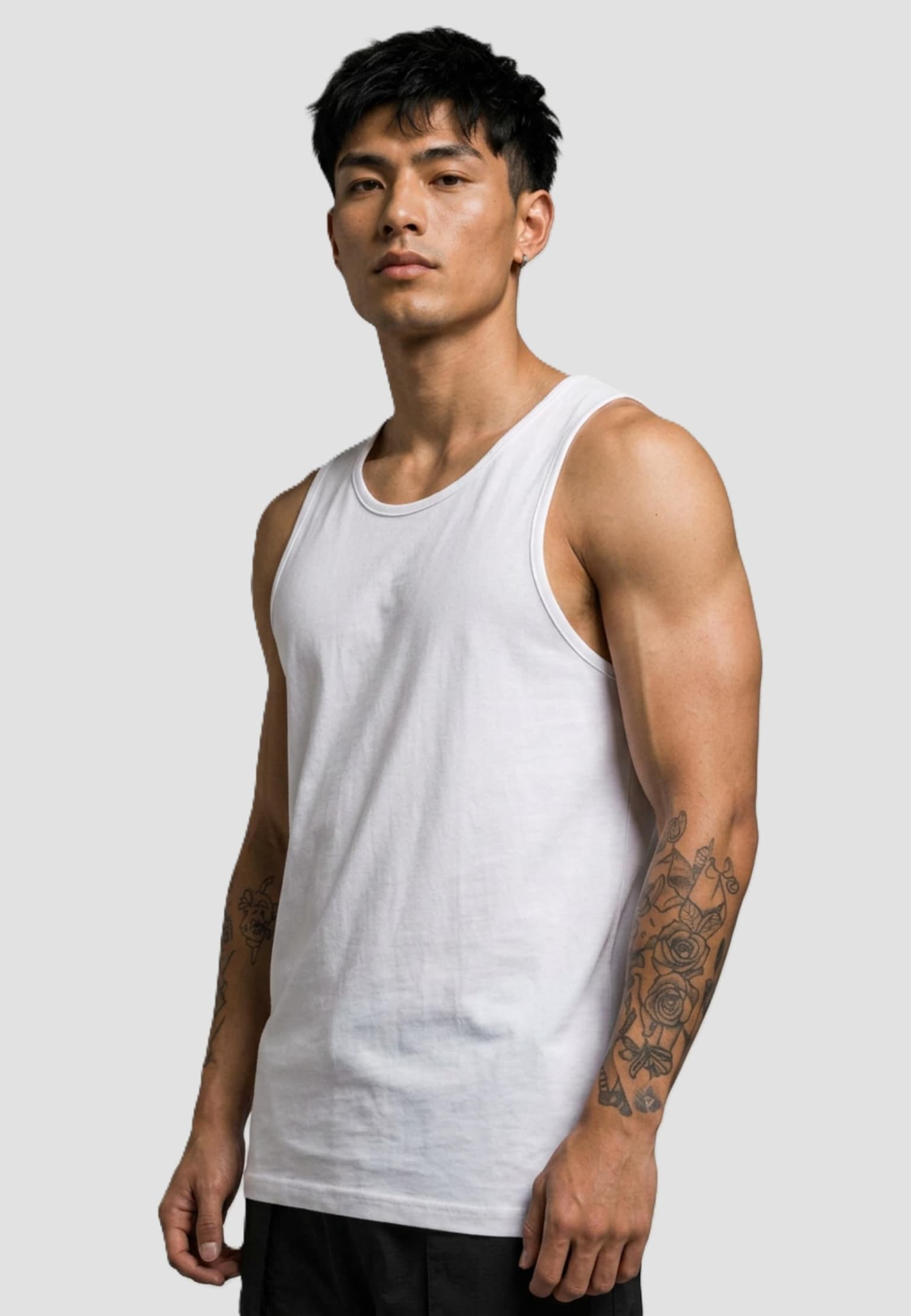 Urban Classics Ribbed Undershirt 2-Pack – Bild 2