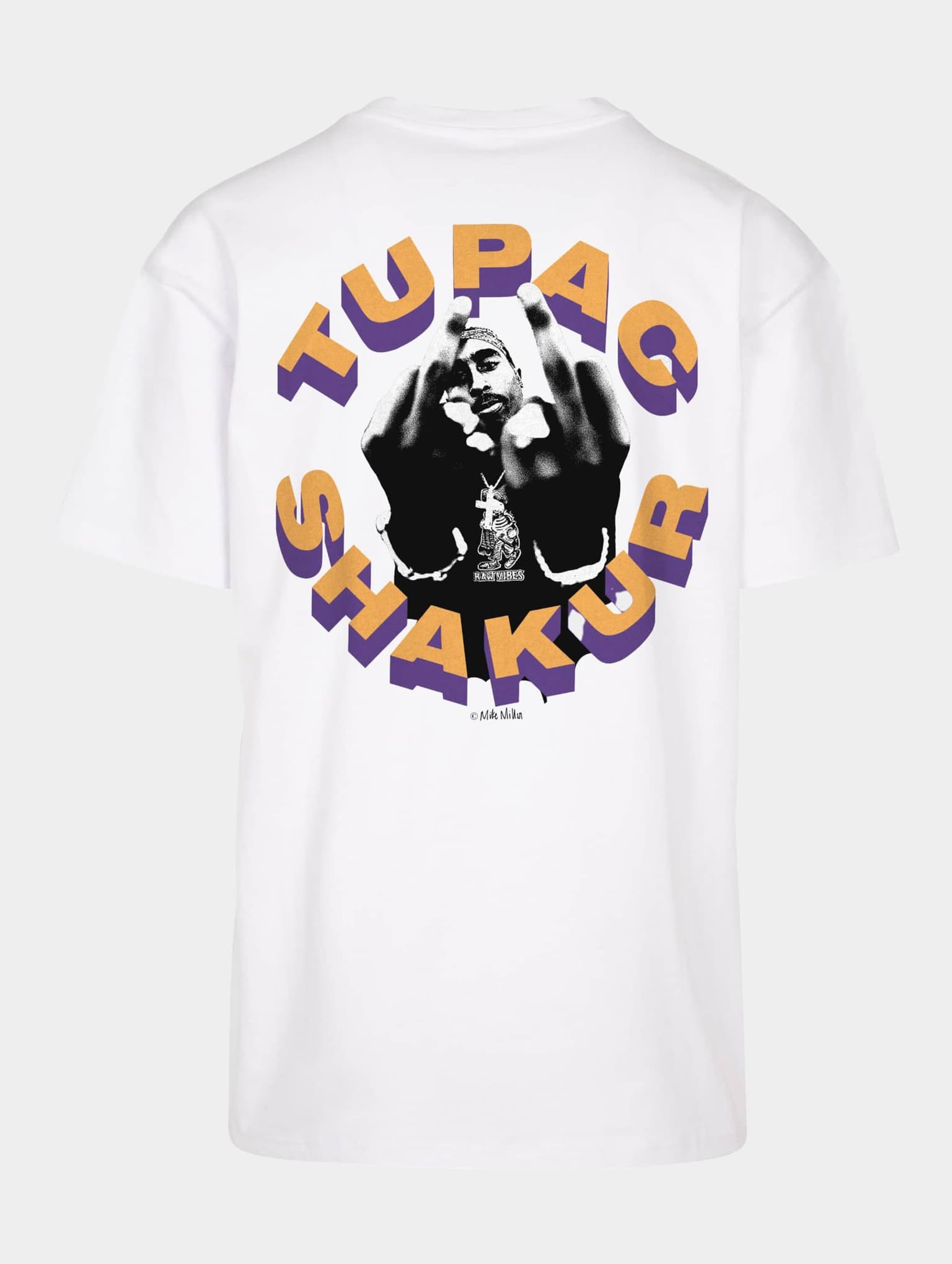 Merchcode 2Pac Toss it up Oversize Tee – Bild 4