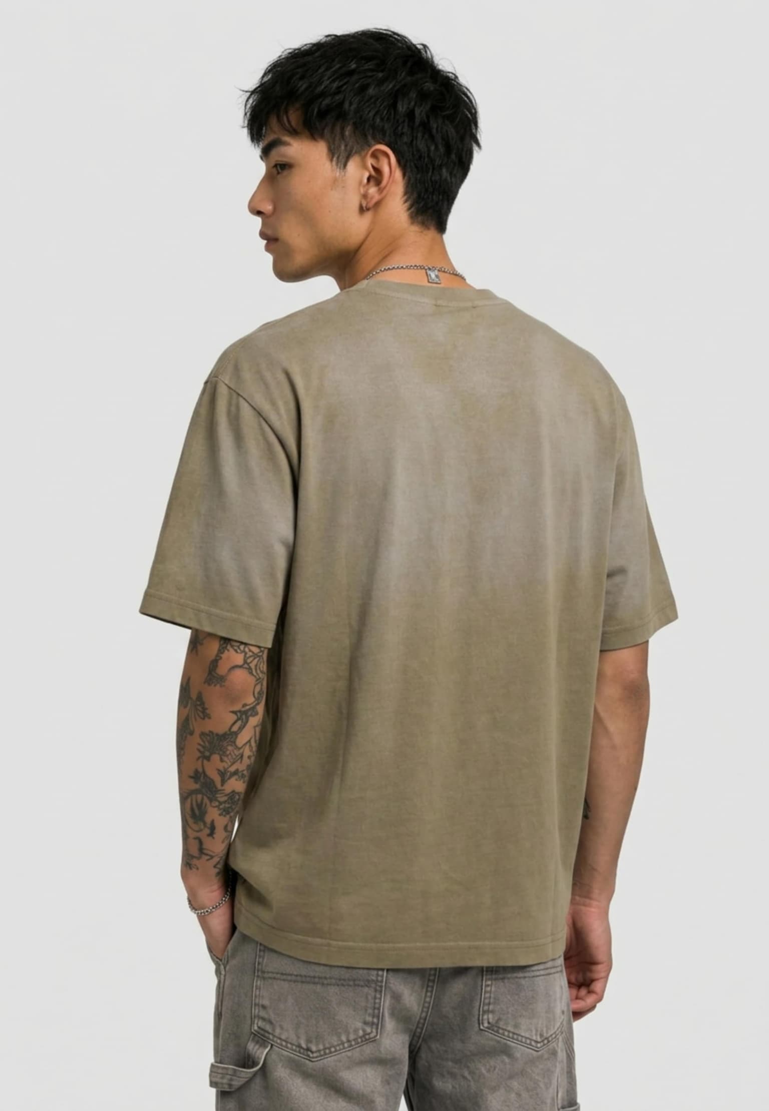 Karl Kani Cursive Varsity Gradient Boxy T-Shirt – Bild 2