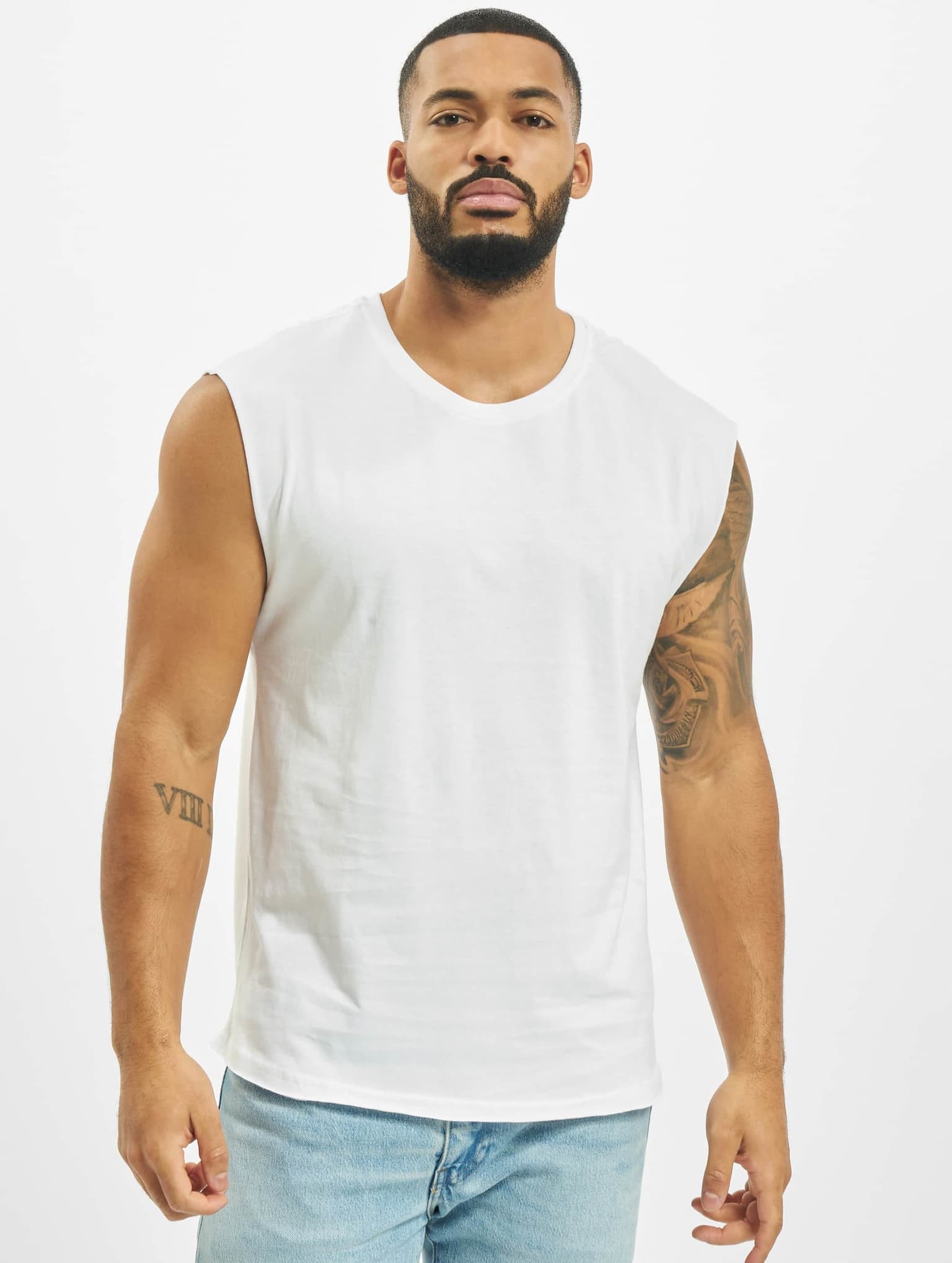 Urban Classics Open Edge Sleeveless Tee – Bild 3