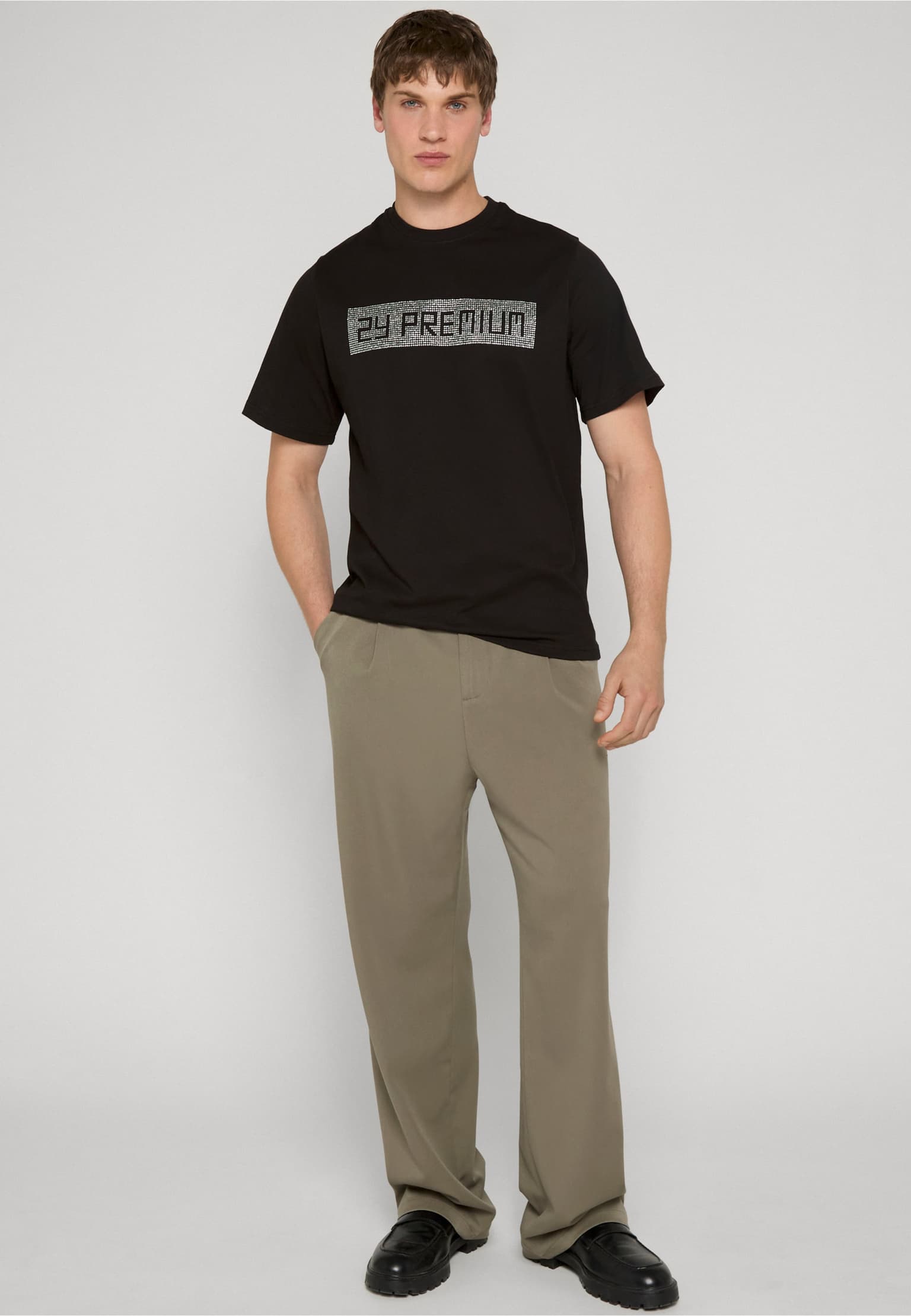 2Y Premium Vash Slimt Fit Tee – Bild 3