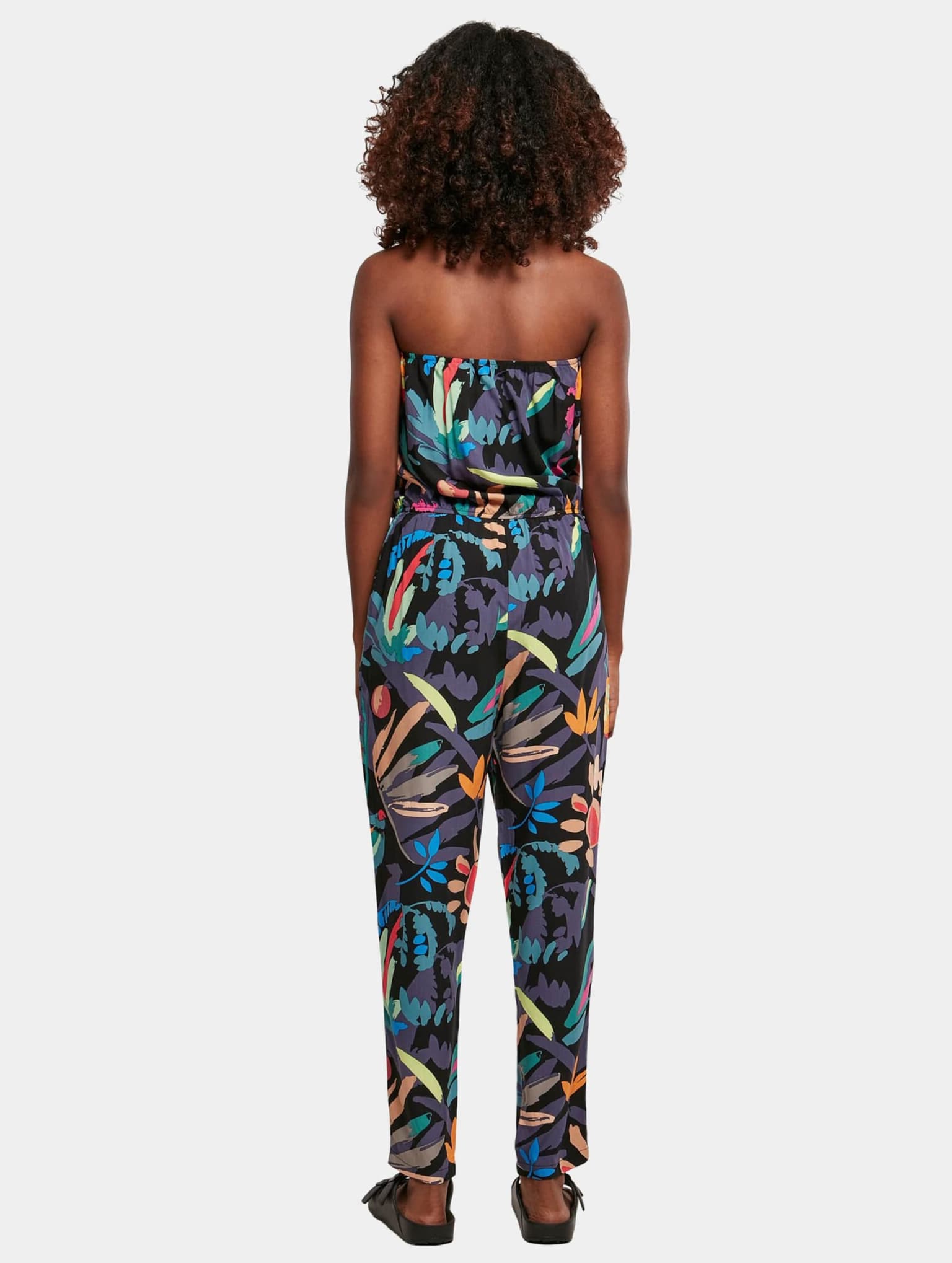 Urban Classics Ladies Viscose Bandeau Jumpsuit – Bild 2