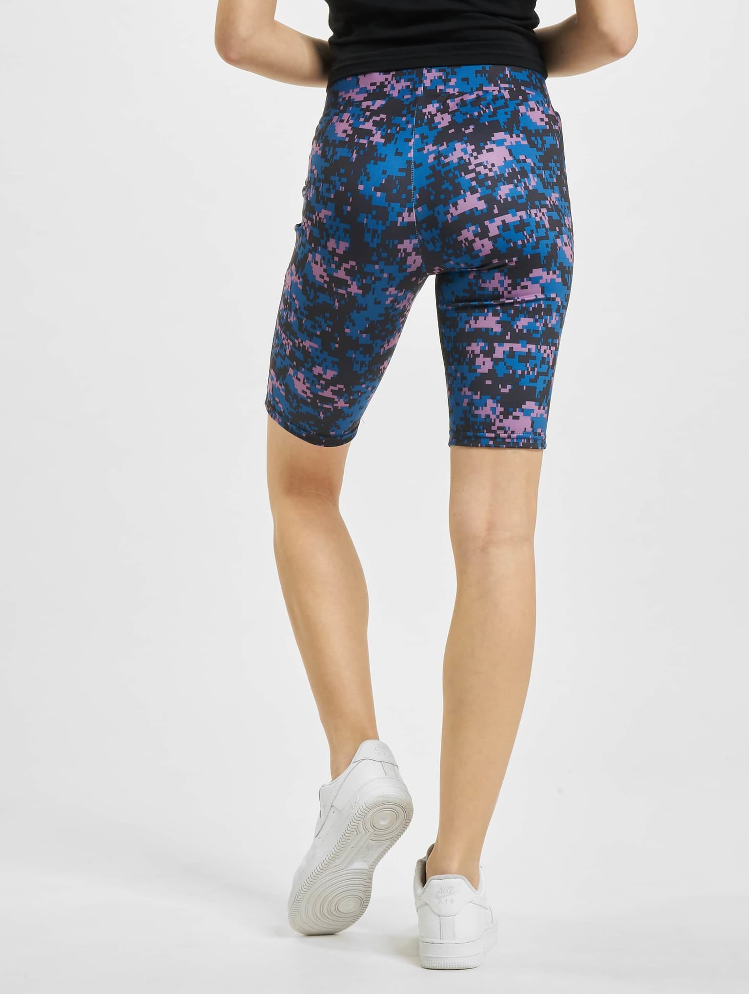 Urban Classics Ladies High Waist Camo Tech Cycle Short – Bild 2