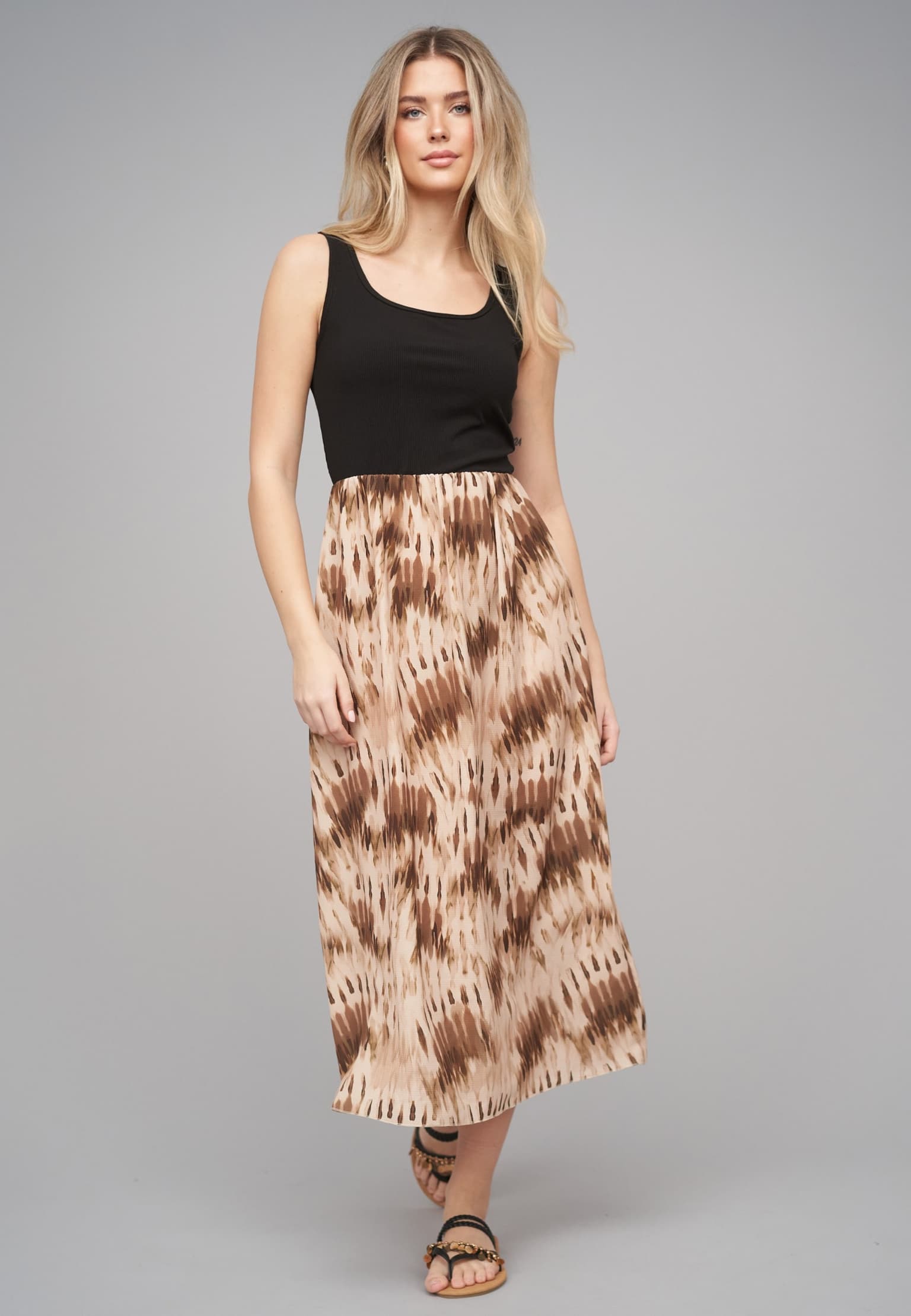 Cloud5ive Maxidress 2-Tone Print