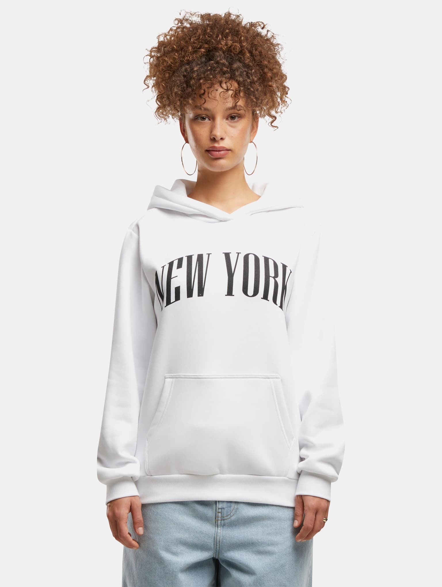 Miss Tee New York Ladies Fluffy Hoody – Bild 3