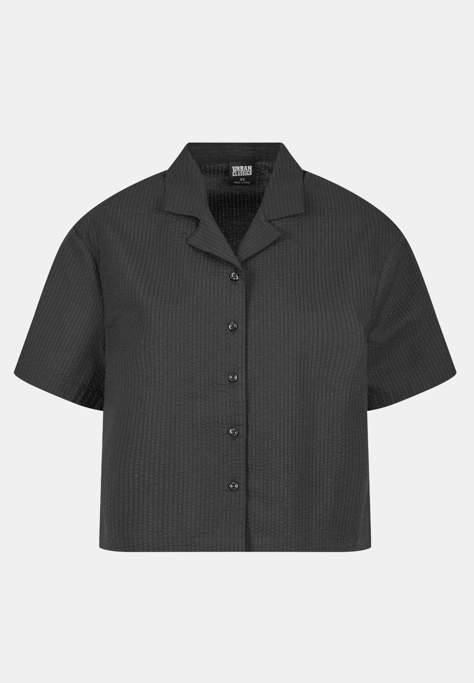 Urban Classics Ladies Seersucker Bluse – Bild 4