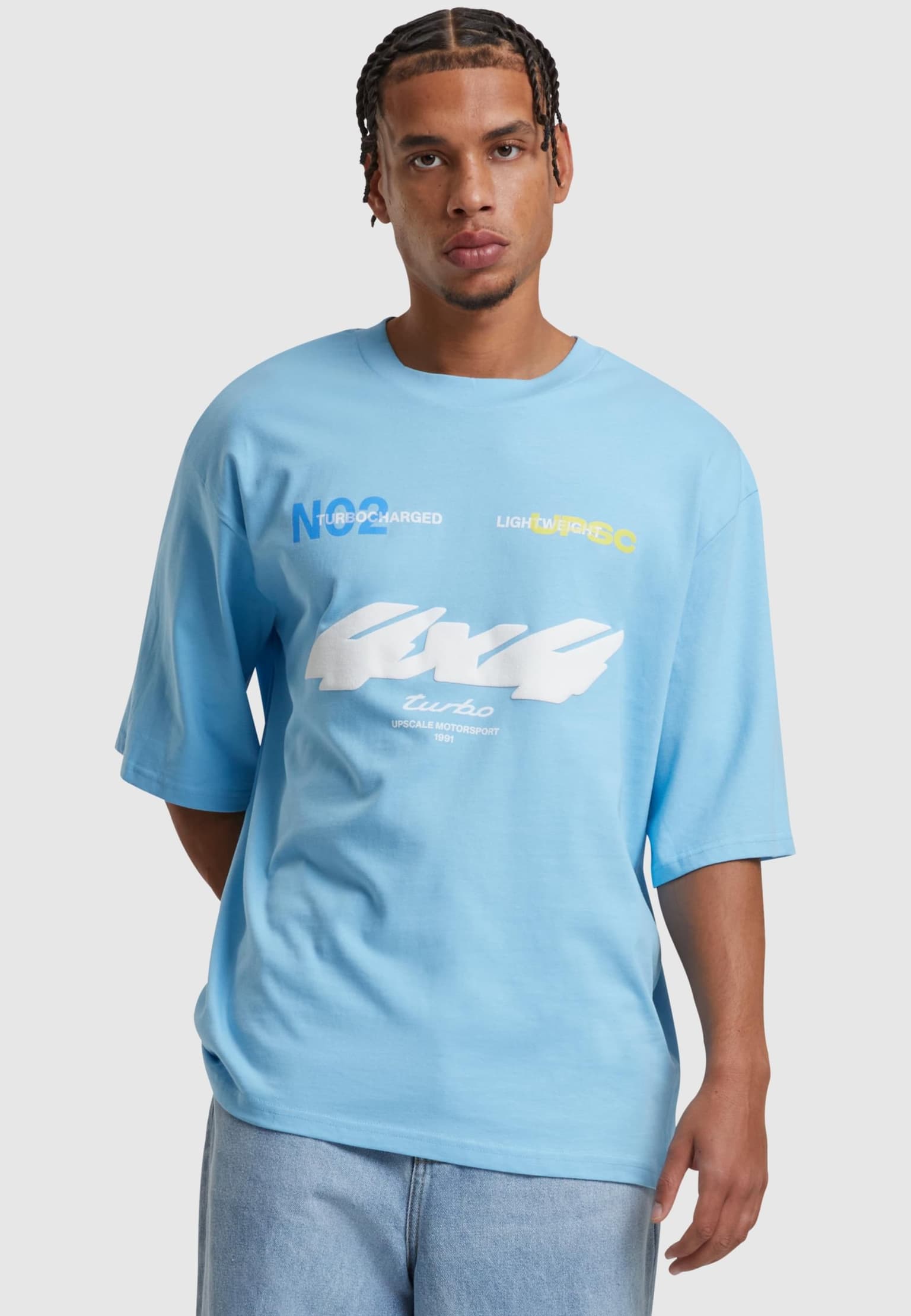 Mister Tee Upscale Motorsport Heavy Oversize Sleeve