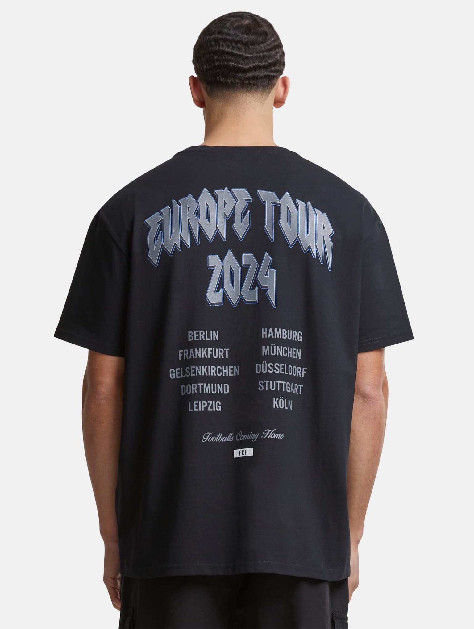 Mister Tee Upscale Football's Coming Home Europe Tour Oversize – Bild 2