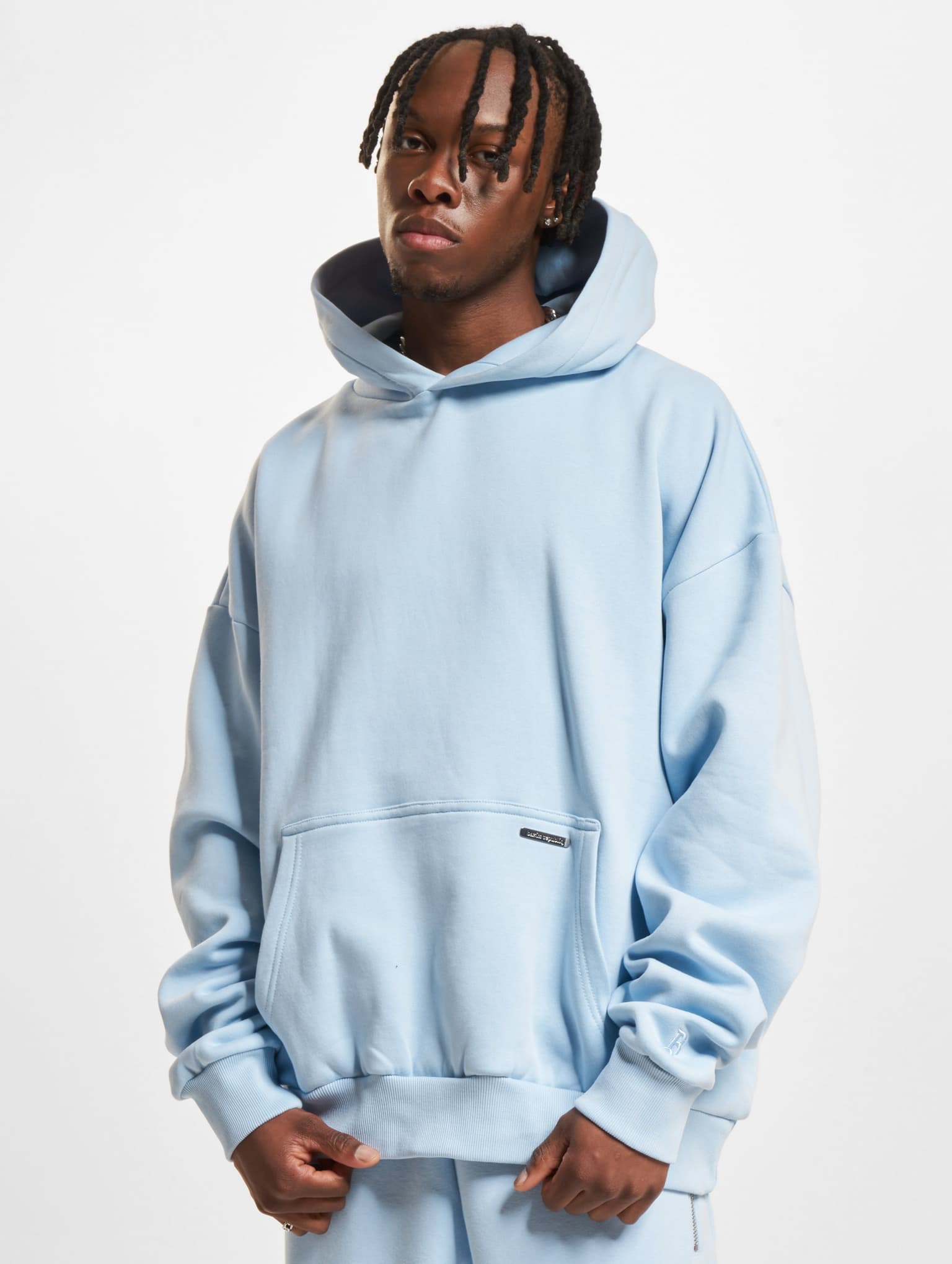 Bazix Republiq Super Heavy Blank Hoodie – Bild 4