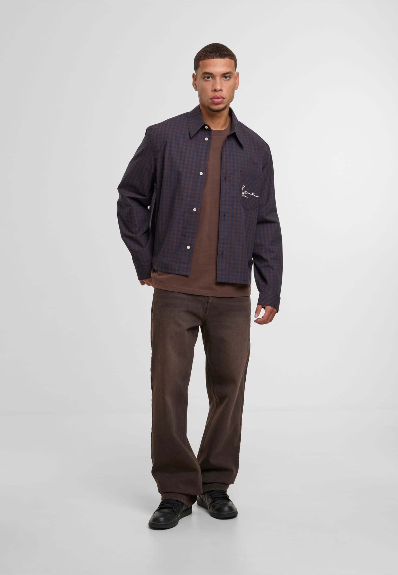 Karl Kani Signature Check Boxy Shirt – Bild 3