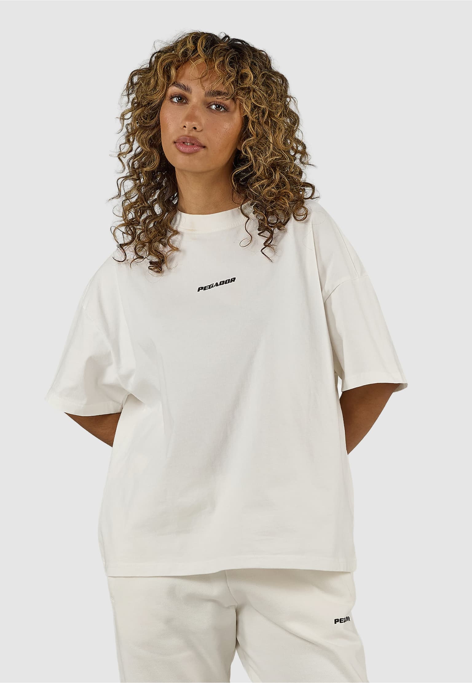 PEGADOR Bracy Heavy Oversized Tee