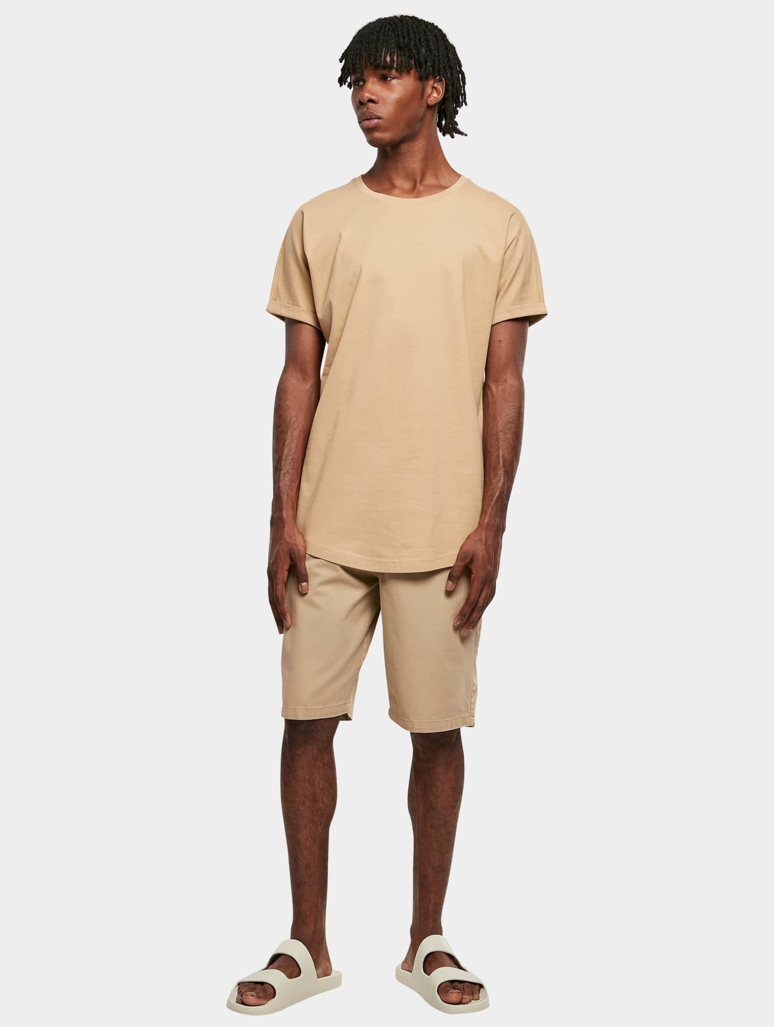 Urban Classics Long Shaped Turnup Tee – Bild 4