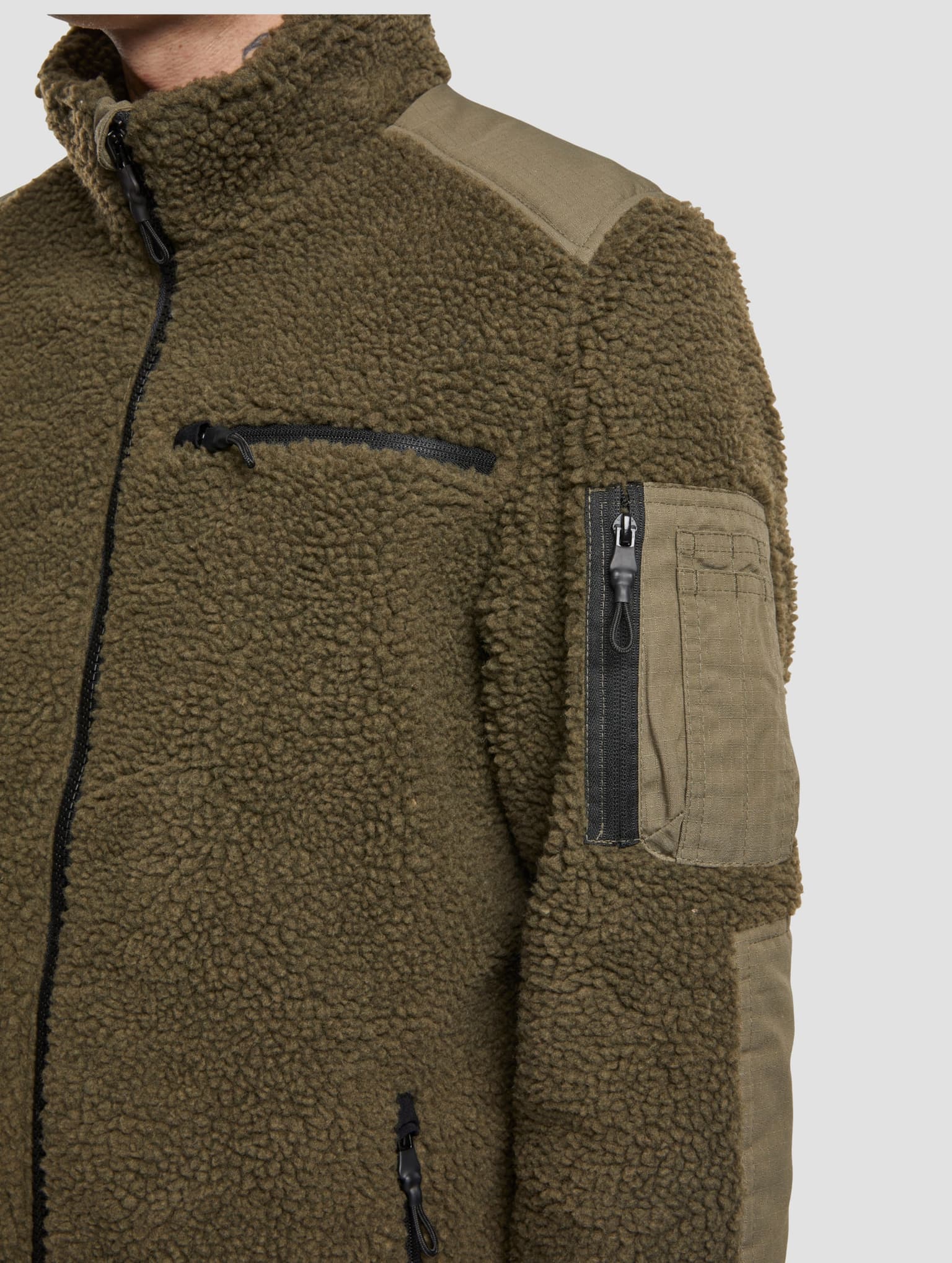 Brandit Ramble Teddyfleece Winterjacke – Bild 4