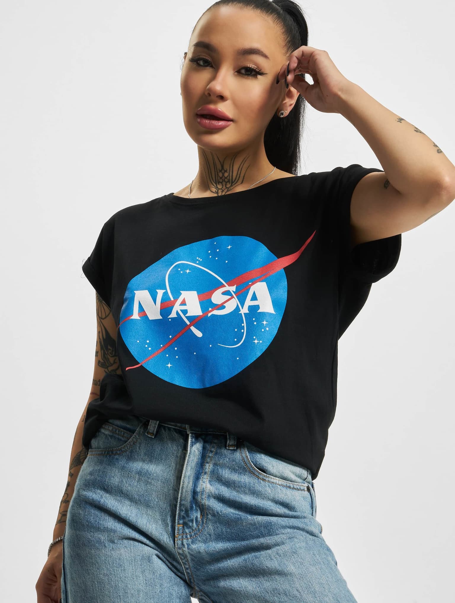 Mister Tee Ladies NASA Insignia