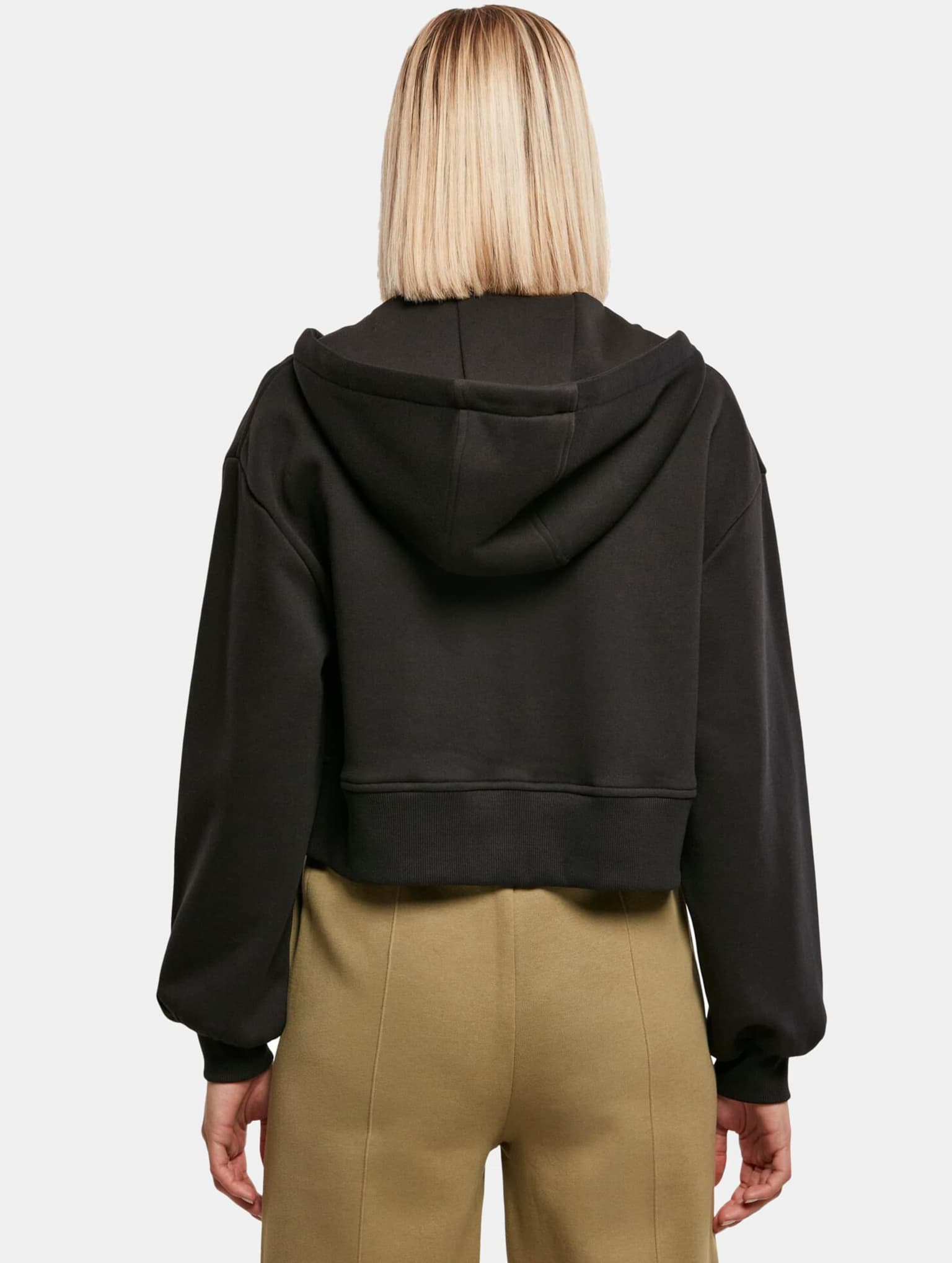 Urban Classics Ladies Short Oversized Zip Jacket – Bild 2