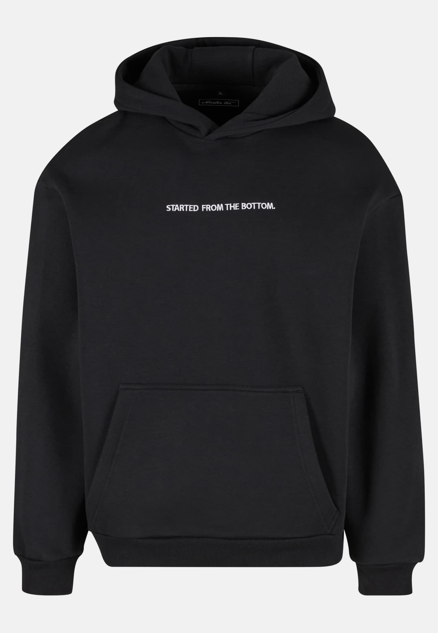 Mister Tee Started From The Bottom EMB Fluffy Hoody – Bild 3