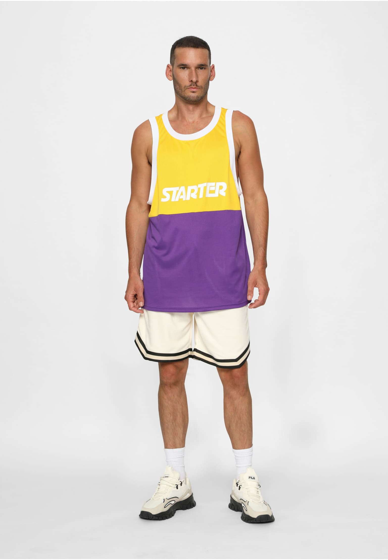 Starter Black Label Split Mesh Tank Top – Bild 3