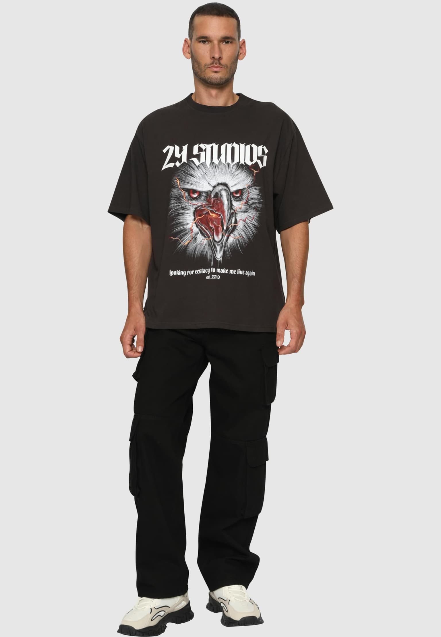 2Y Studios Eagle Oversize Tee – Bild 3