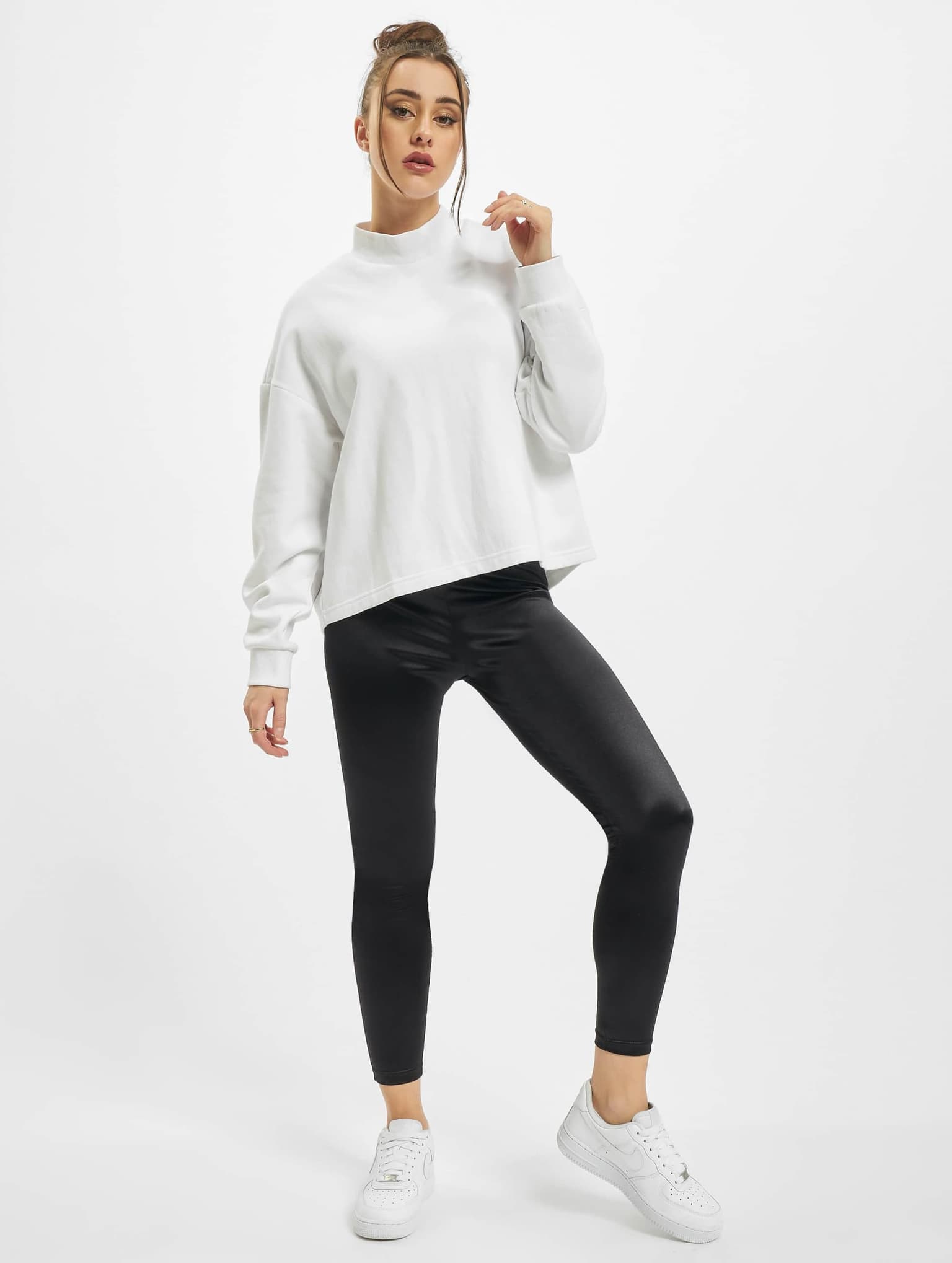 Urban Classics Ladies Oversized High Neck Crew – Bild 4