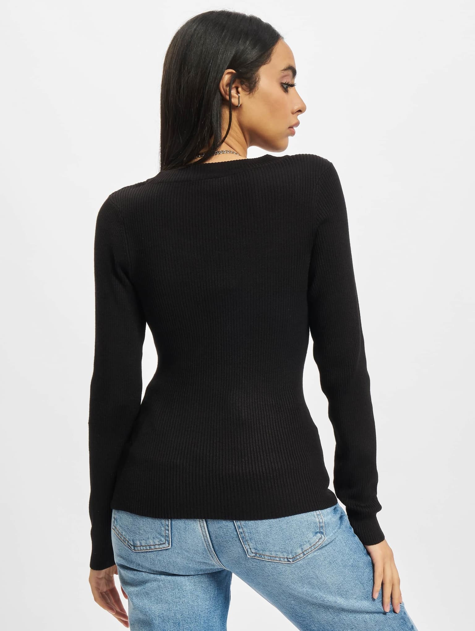 Urban Classics Ladies Wide Neckline Sweater – Bild 2