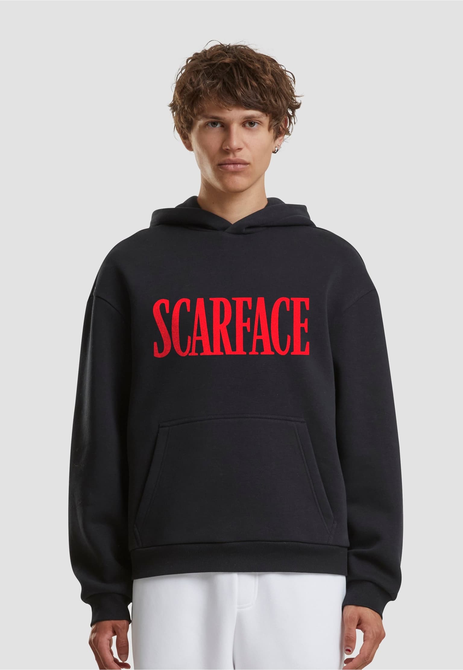 Merchcode Scarface Magazine Cover Fluffy Hoodie