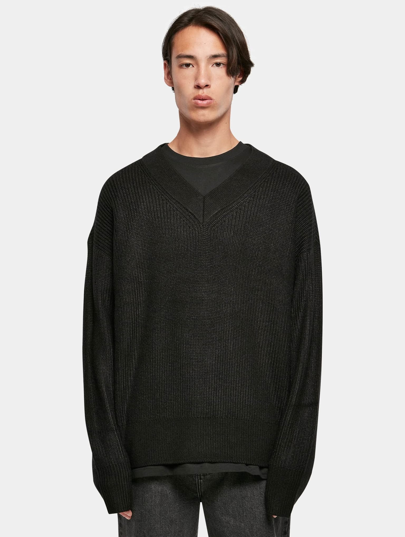 Urban Classics V-Neck Sweater – Bild 3