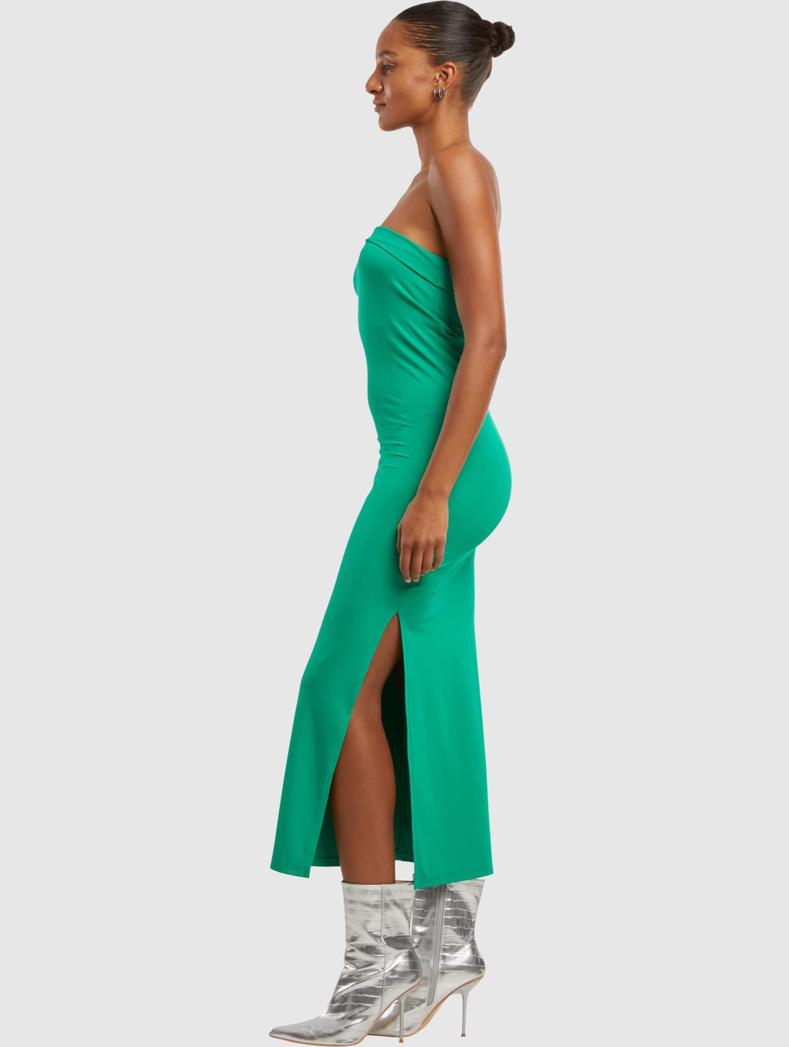 Urban Classics Ladies Bandeau Midi Dress – Bild 3