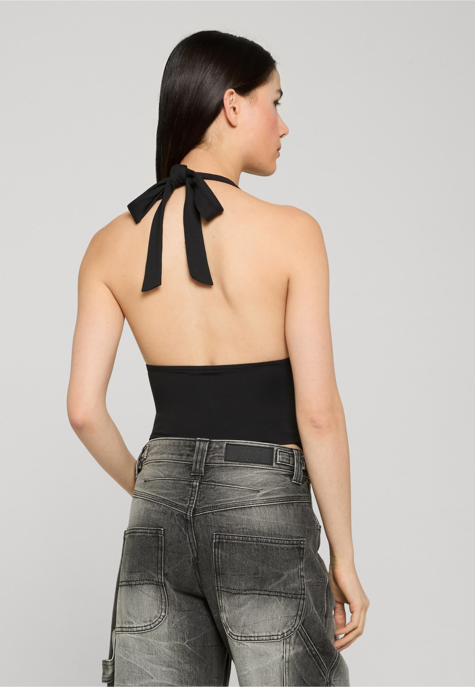 Urban Classics Ladies Polyamide Jersey Neckholder Top – Bild 2