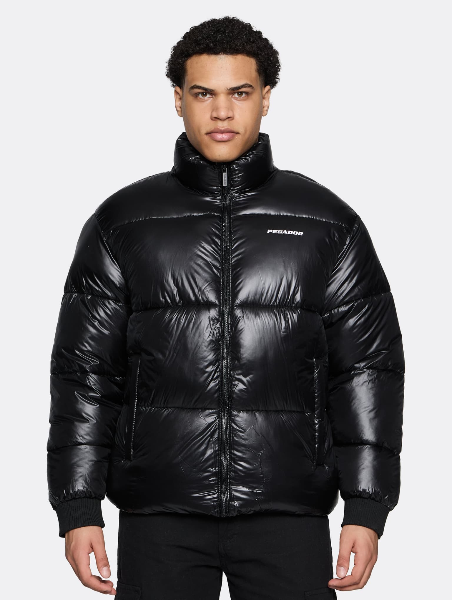 PEGADOR Solin Light Glossy Puffer Jacket