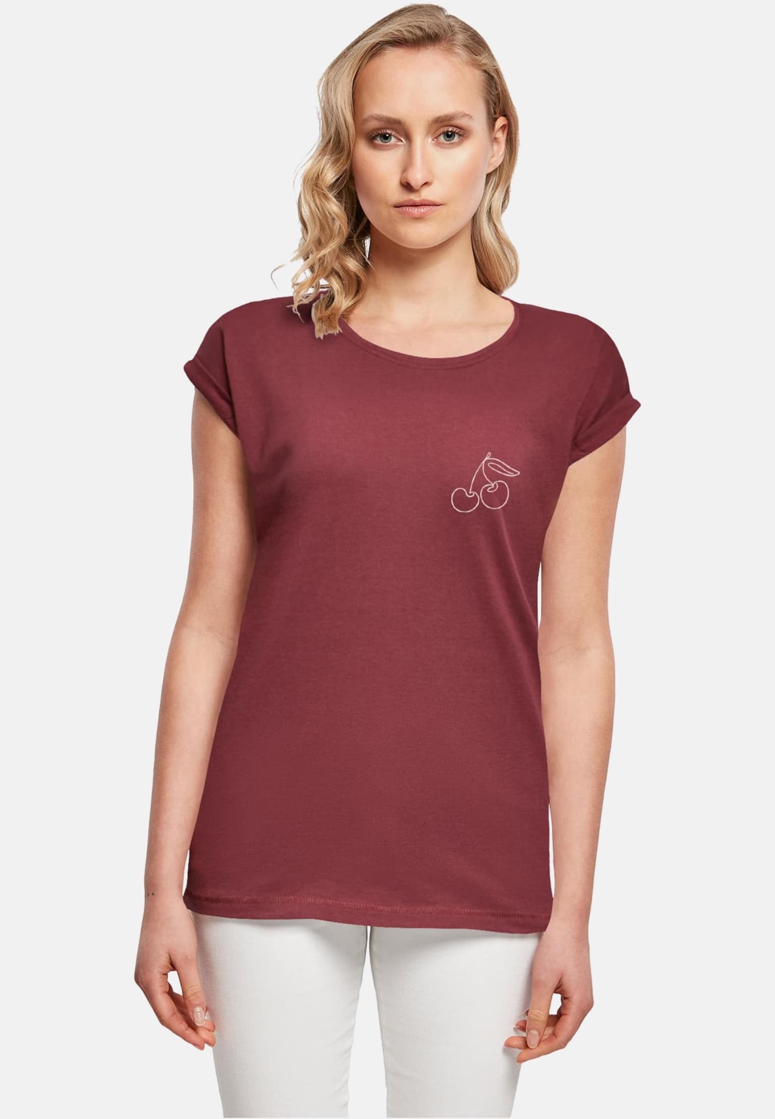 Merchcode POD Ladies Cherry T-Shirt