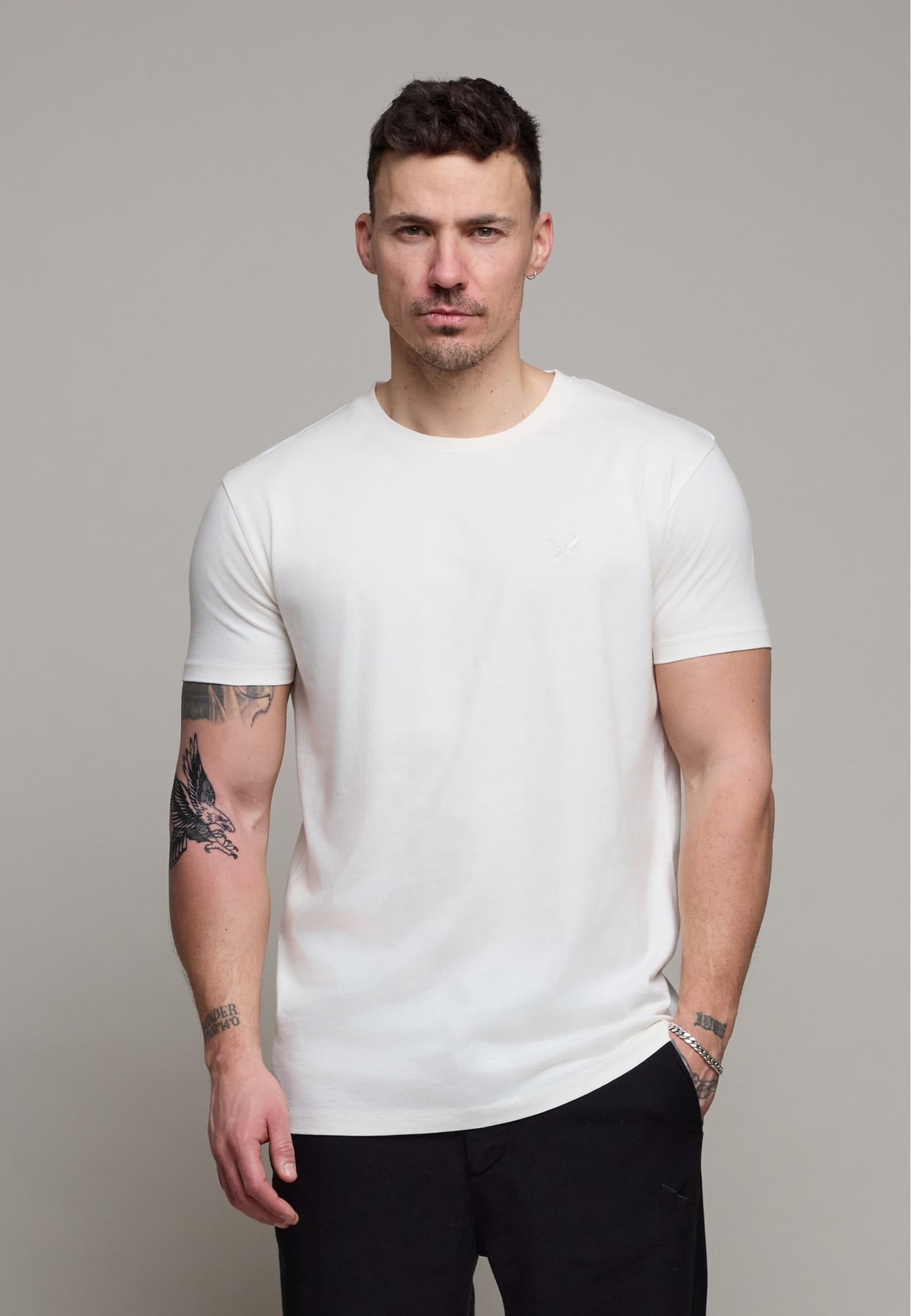 Distorted People Graphic Blades Crew Neck – Bild 2