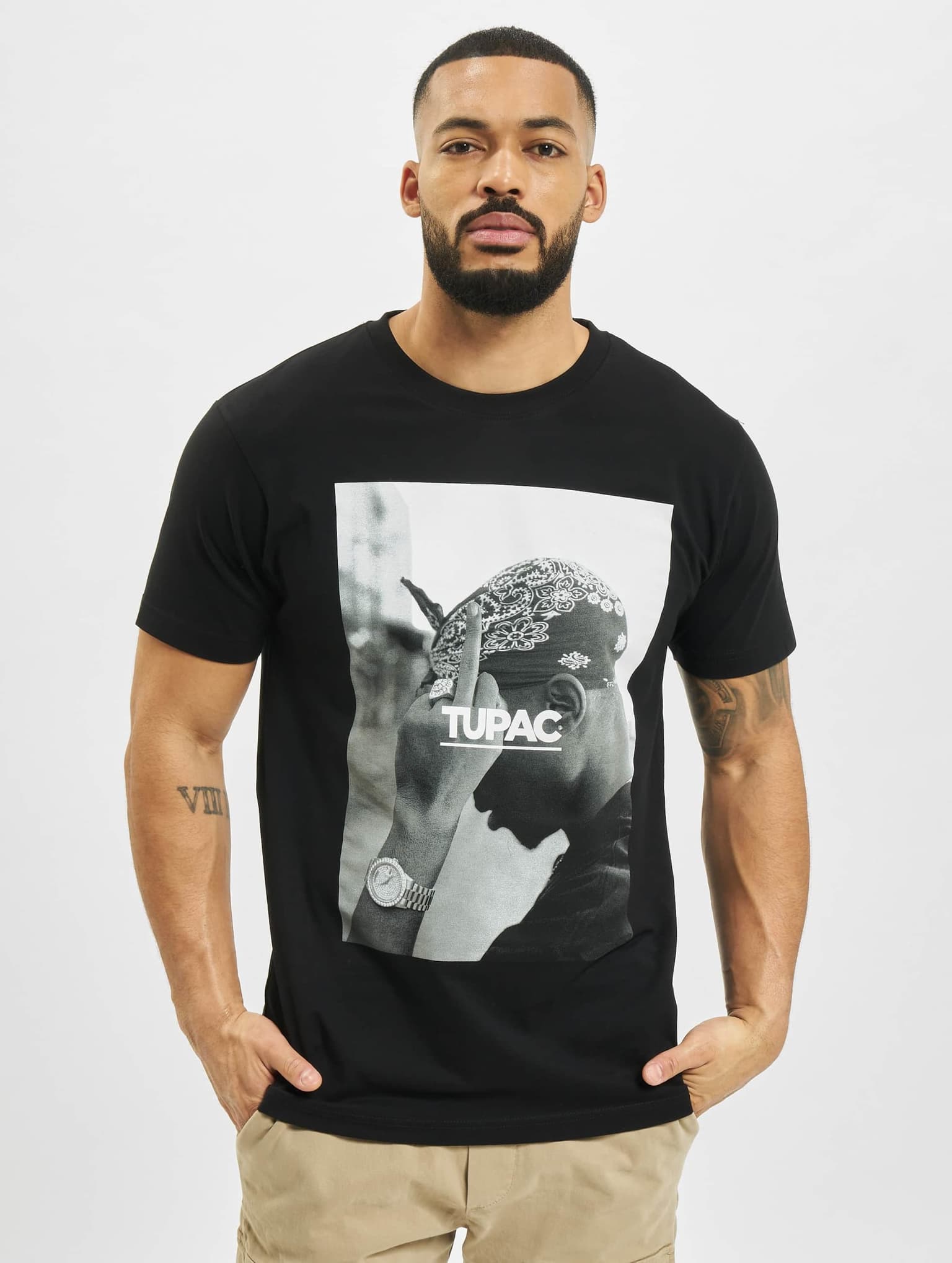 Merchcode 2Pac F*ck The World Tee – Bild 3