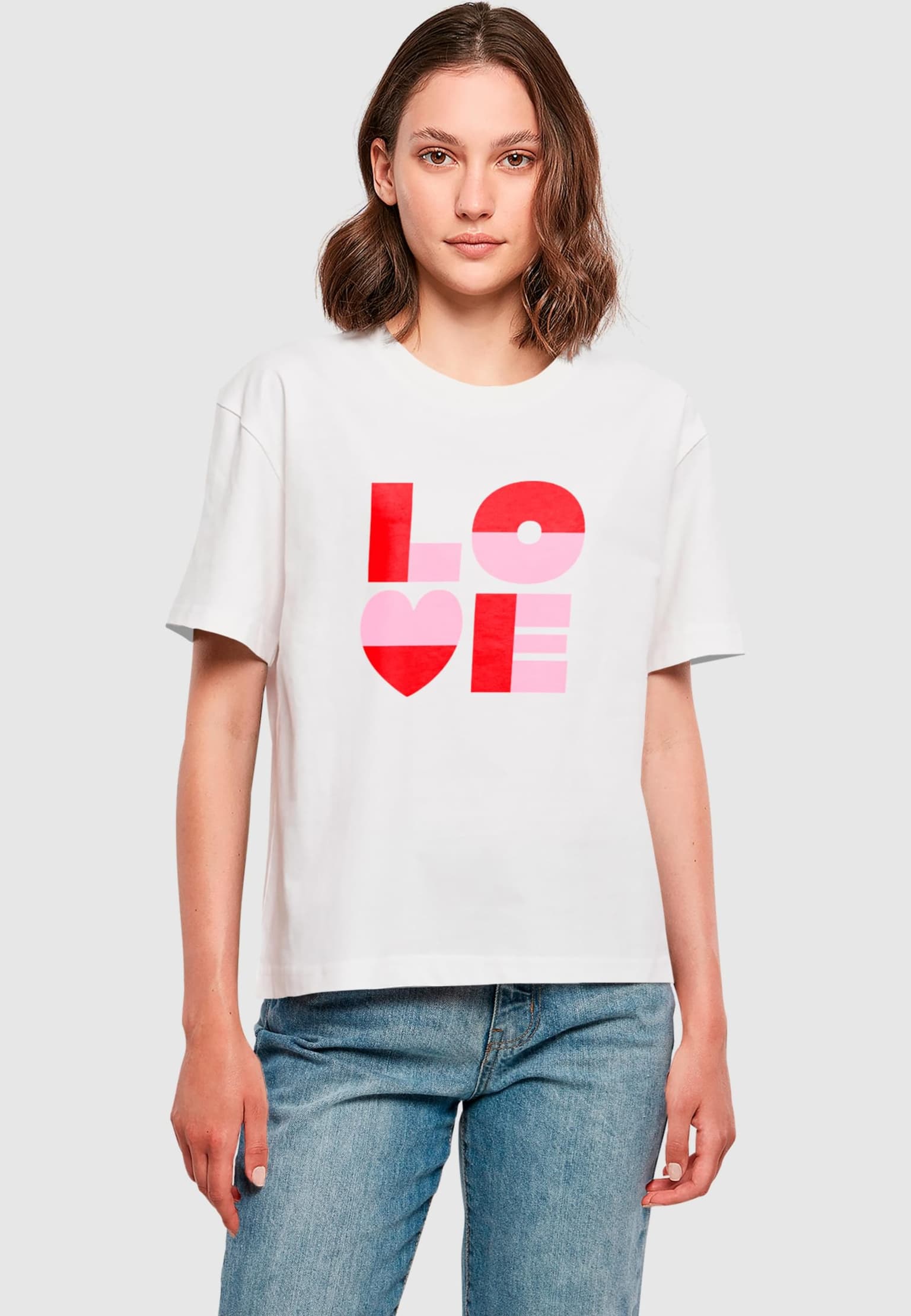 Miss Tee Love Heart Letters