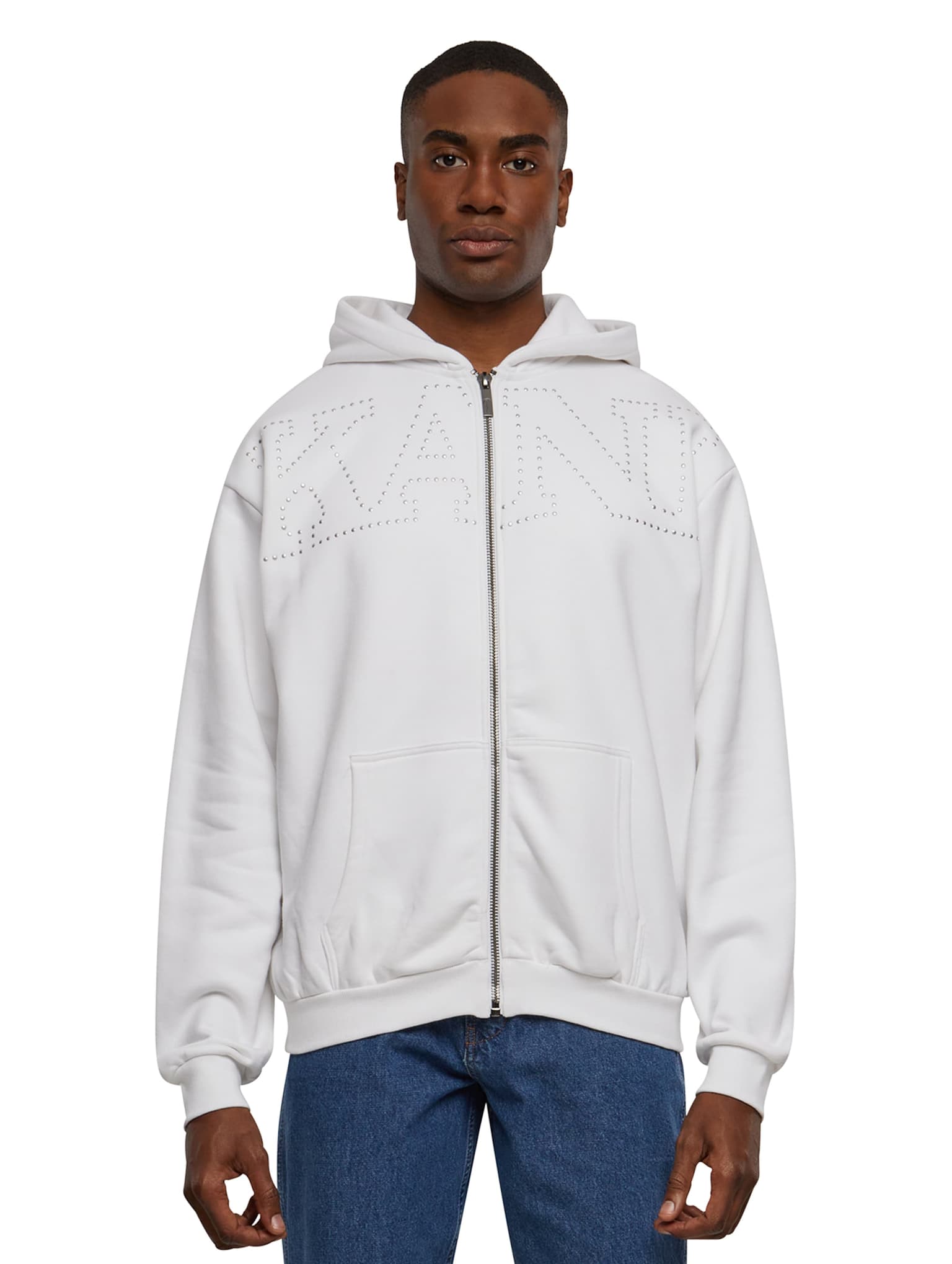 Karl Kani Studded Retro OS Full Zip Hoodie – Bild 3