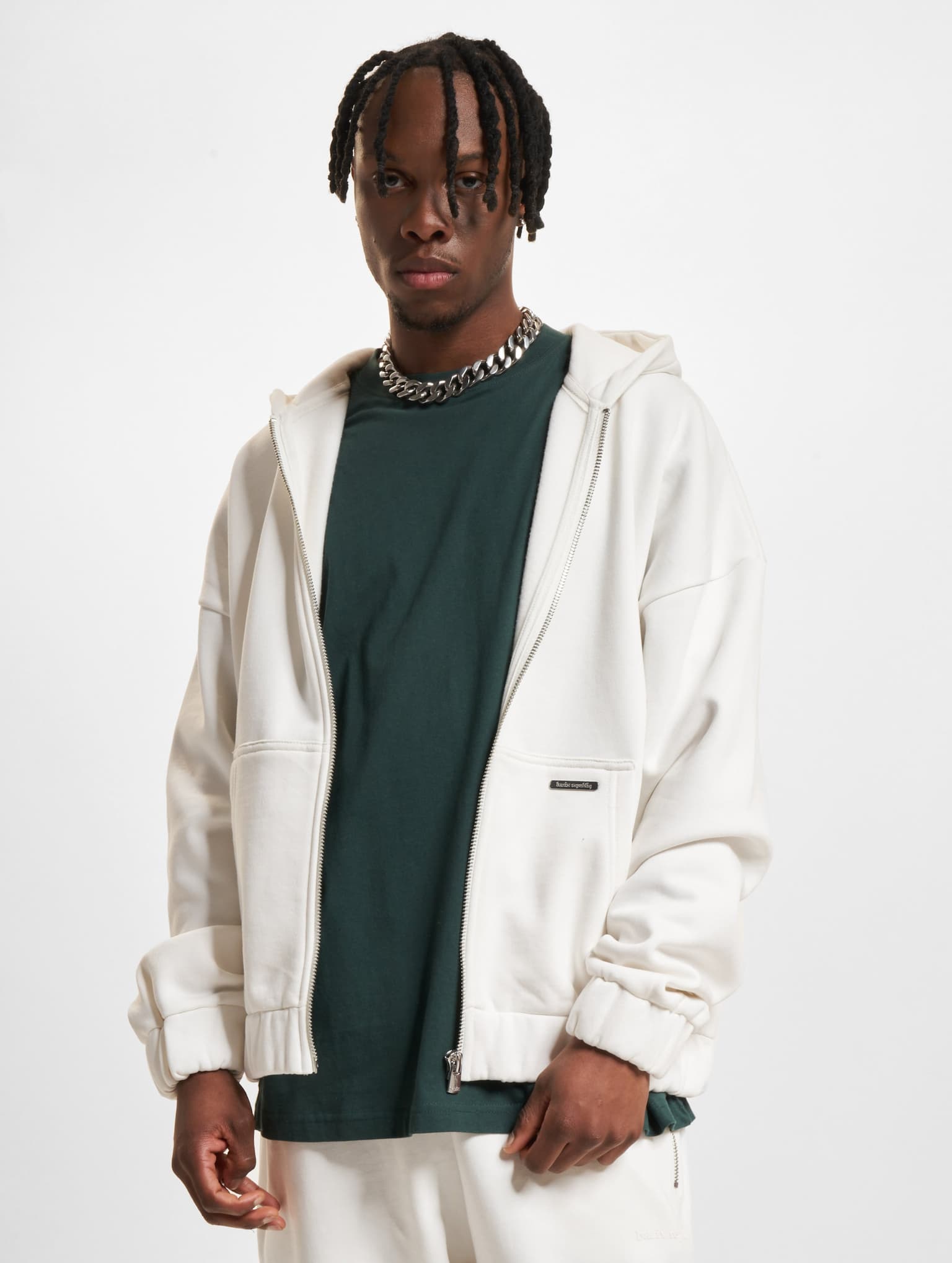 Bazix Republiq Super Heavy Blank Zip-Hoodie