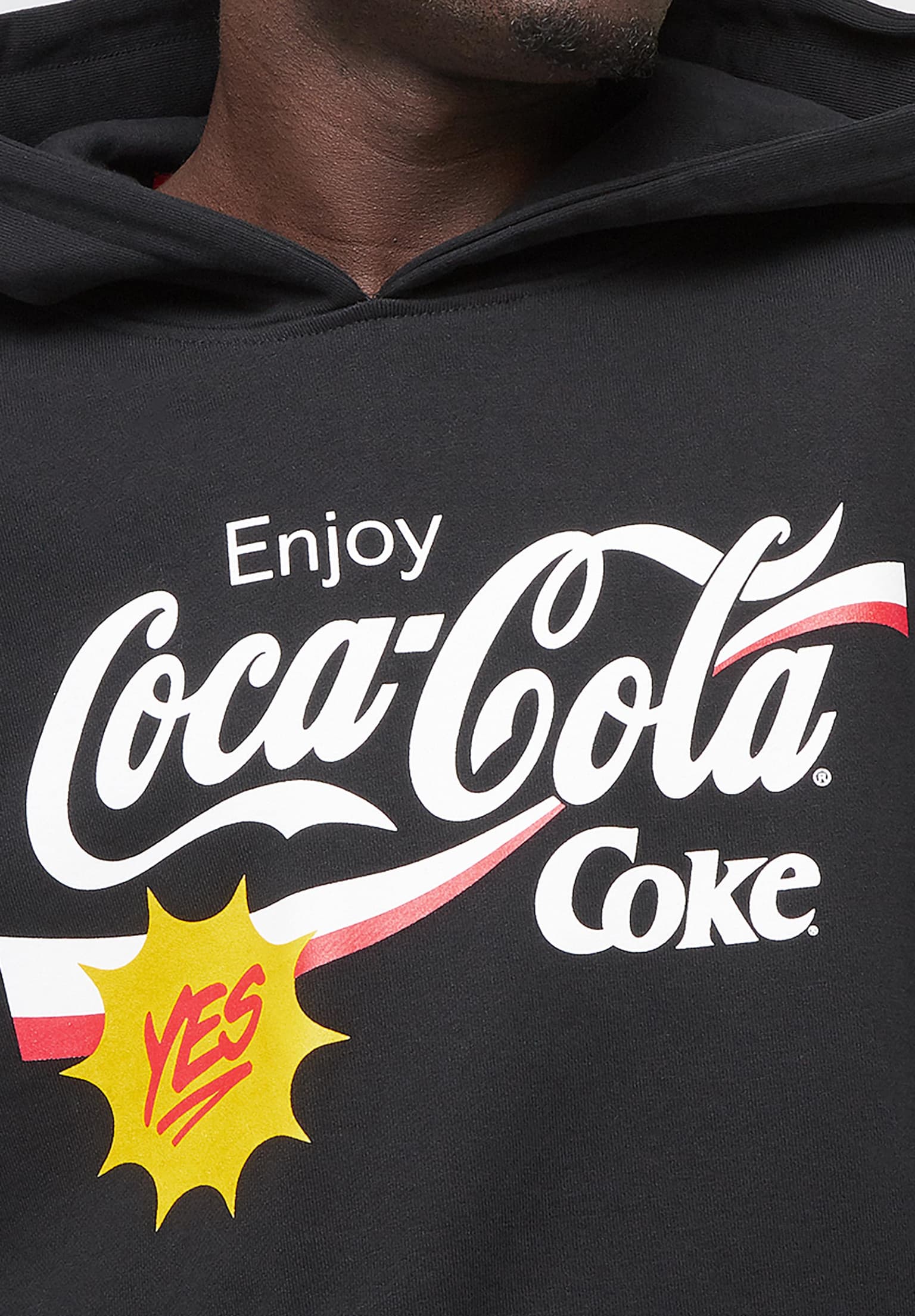 Merchcode Coca Cola Refreshed Oversize Hoodie – Bild 3