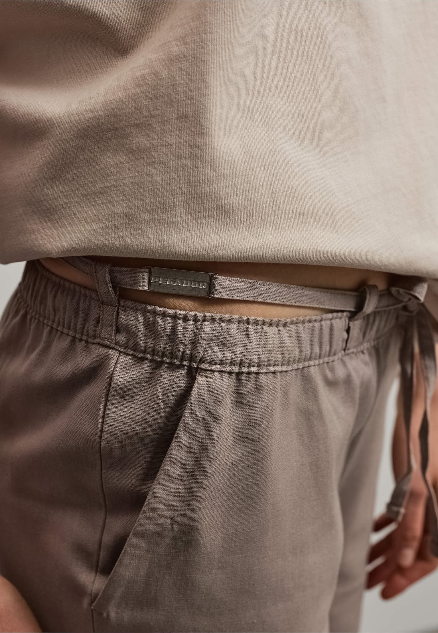 PEGADOR Brunate Linen Pants – Bild 4