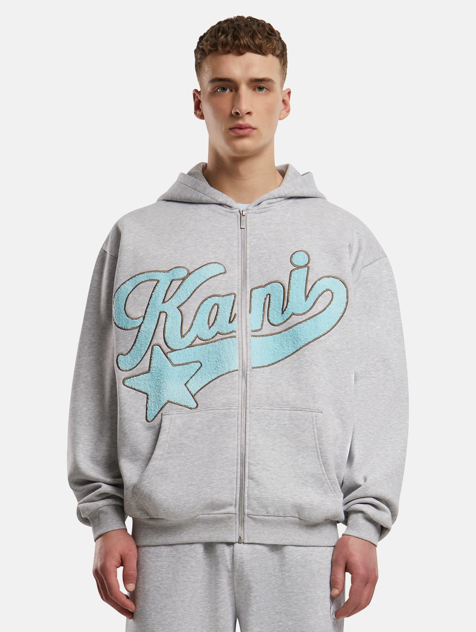 Karl Kani Star Logo Oversized Full Zip Hoodie – Bild 3