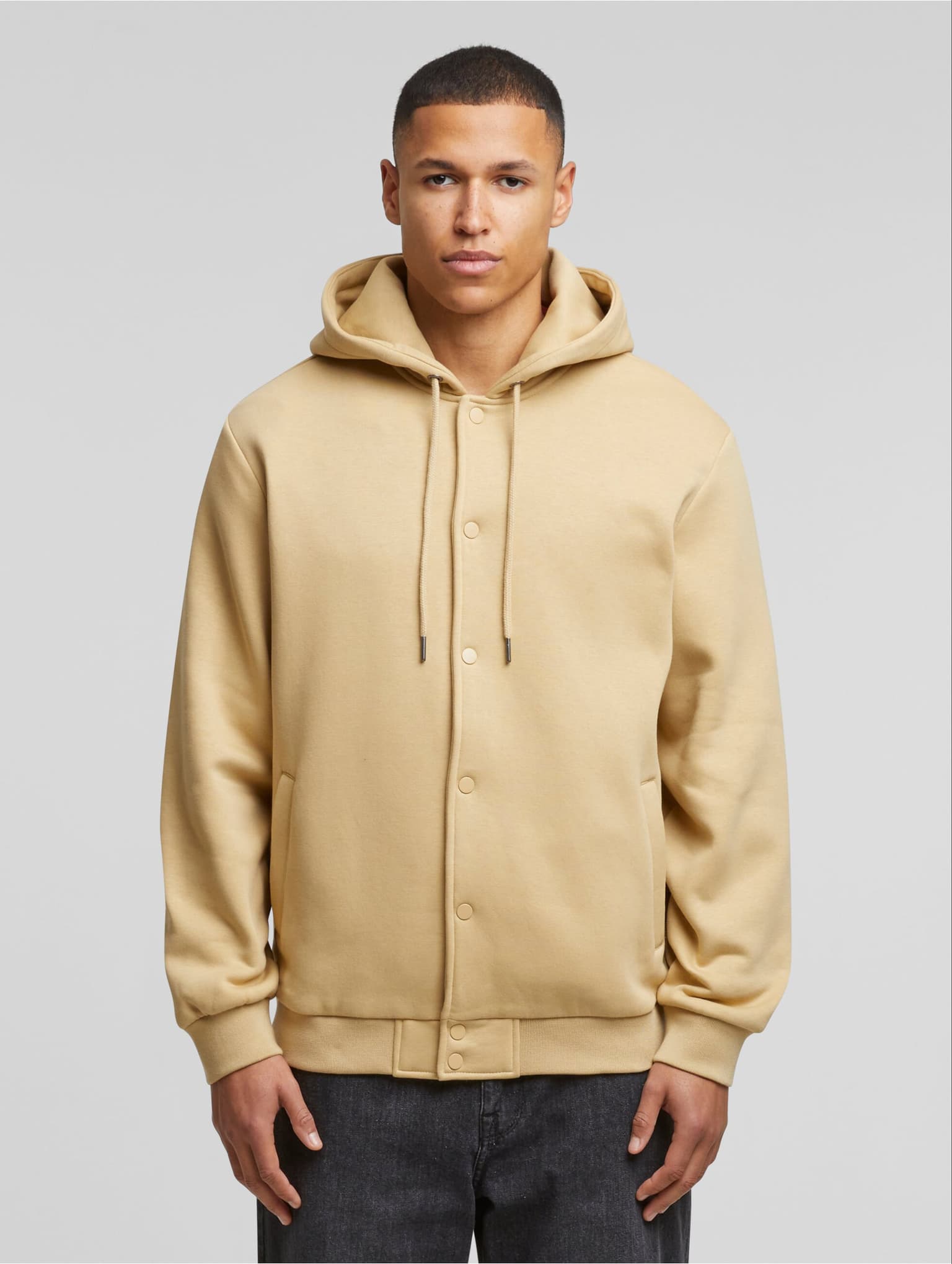 Urban Classics Fluffy Fleece Hoodjacket – Bild 3