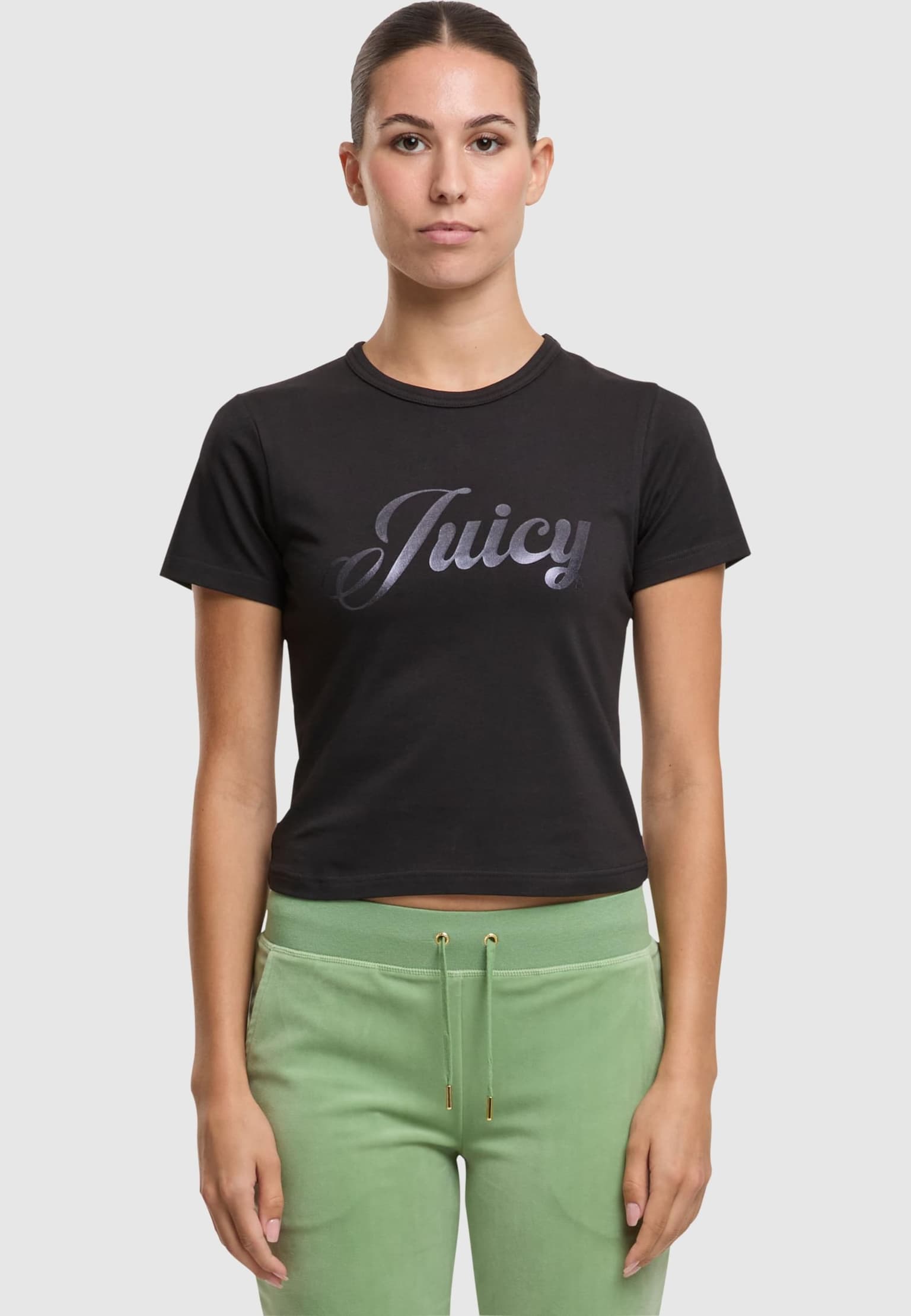 Juicy Couture FOIL JUICY FITTED TEE – Bild 3