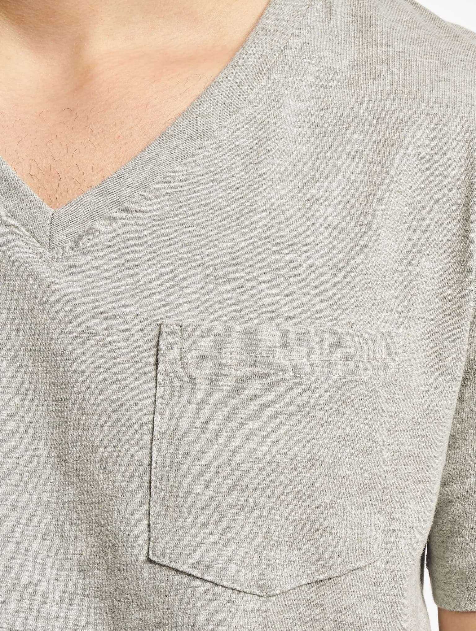 DEF V-Neck T-Shirt – Bild 4