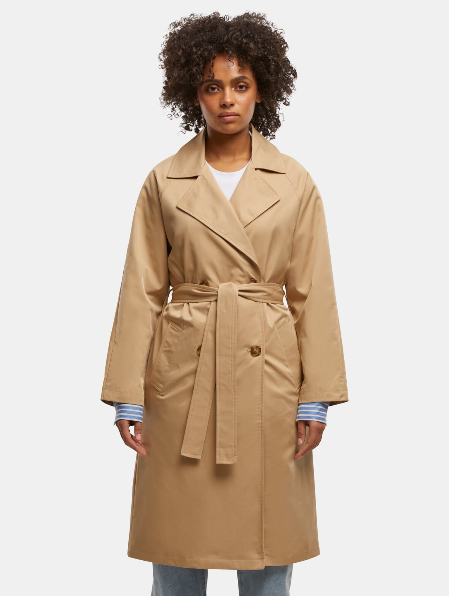 Urban Classics Ladies Trenchcoat – Bild 3