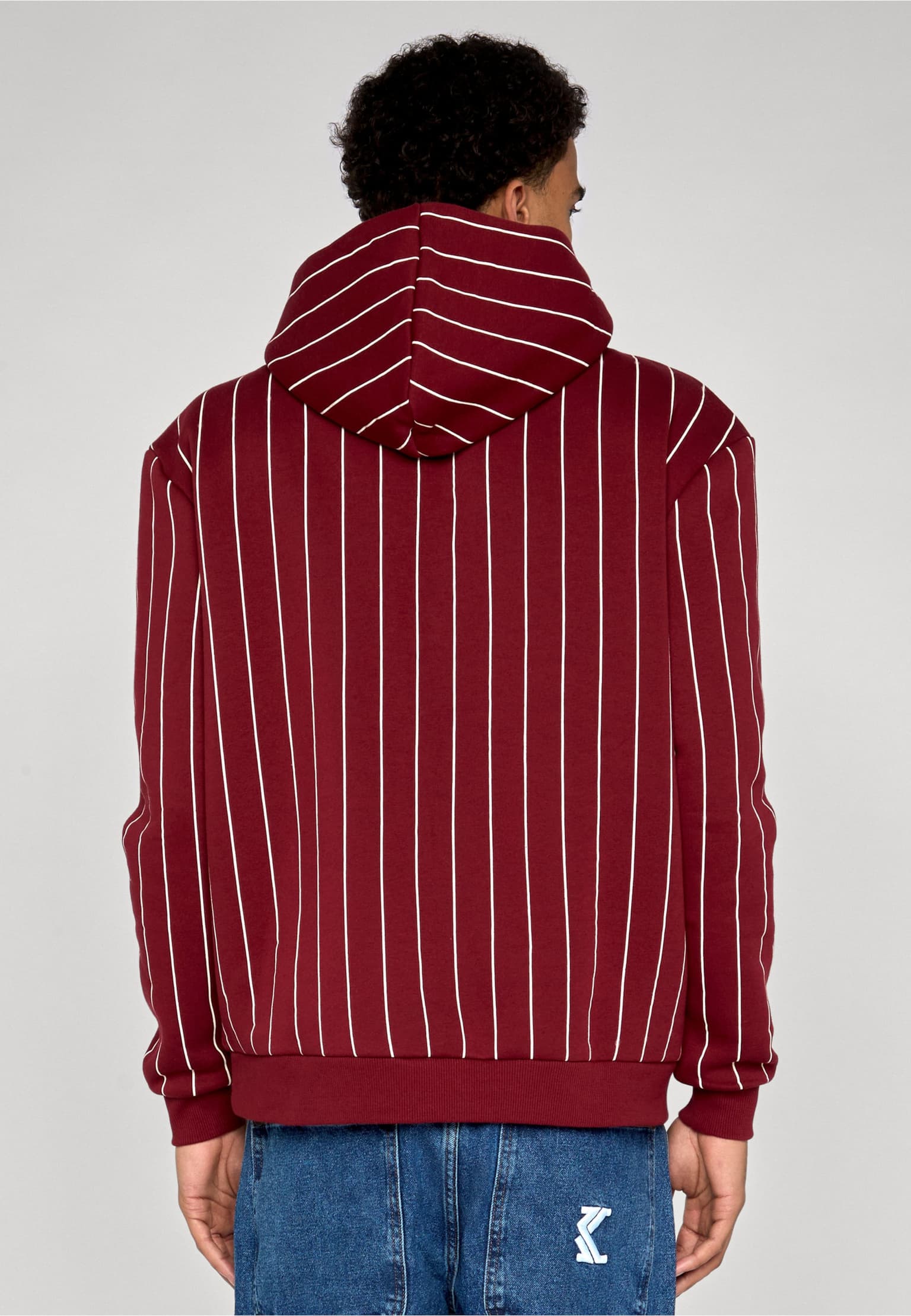 Karl Kani Cursive Varsity Pinstripe Hoodie – Bild 2