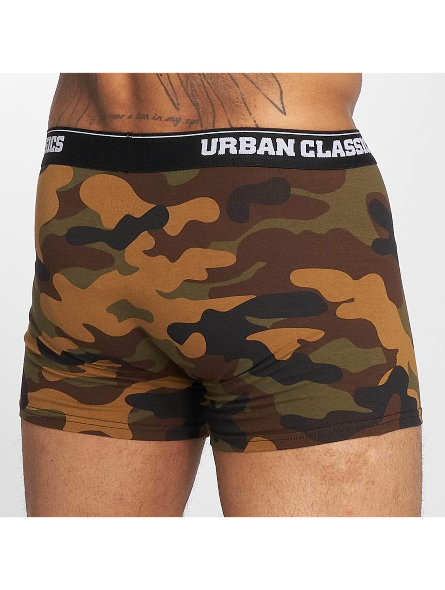 Urban Classics 2-Pack Camo Boxer Short – Bild 3