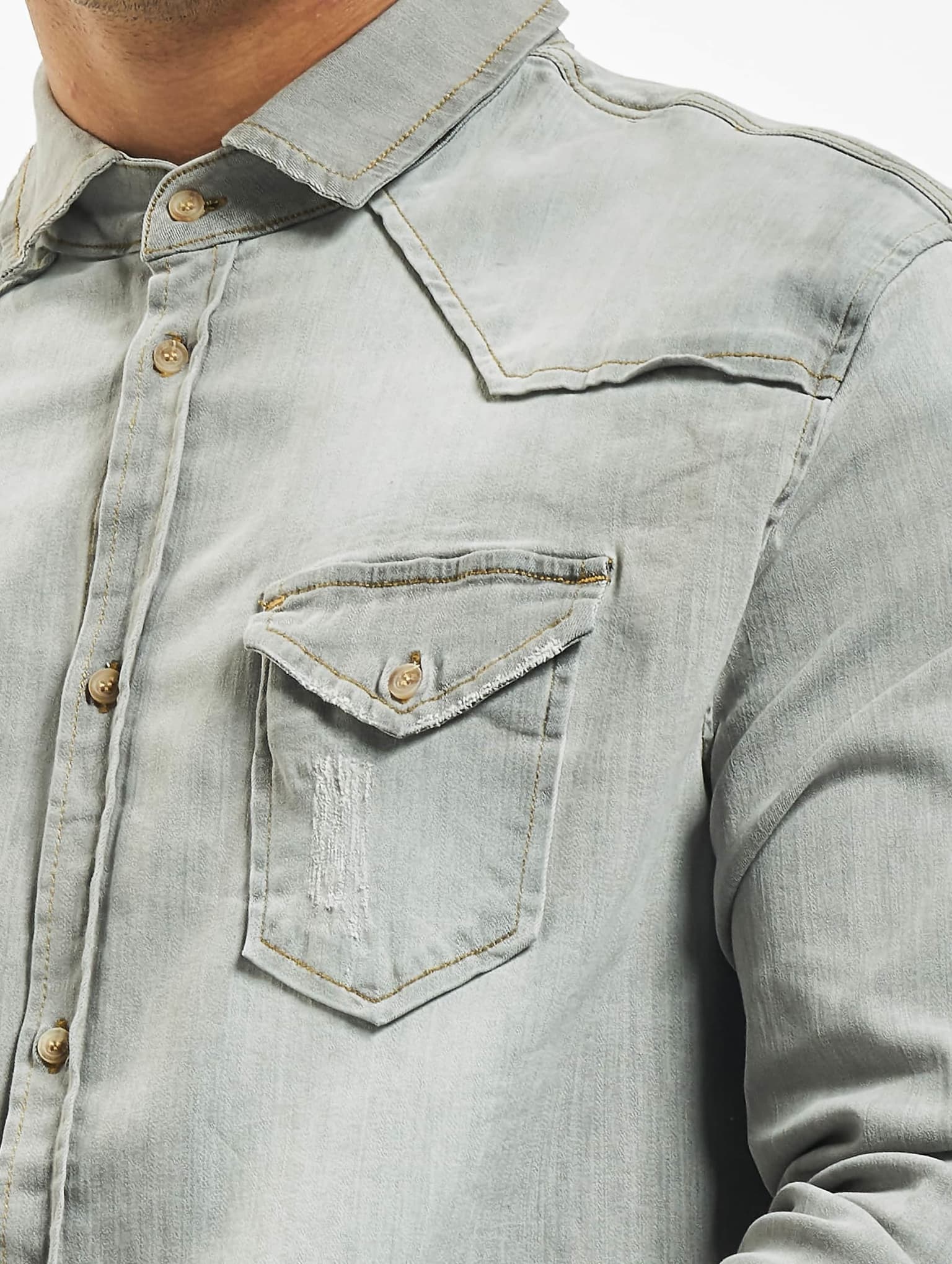 Brandit Riley Denim Shirt – Bild 4