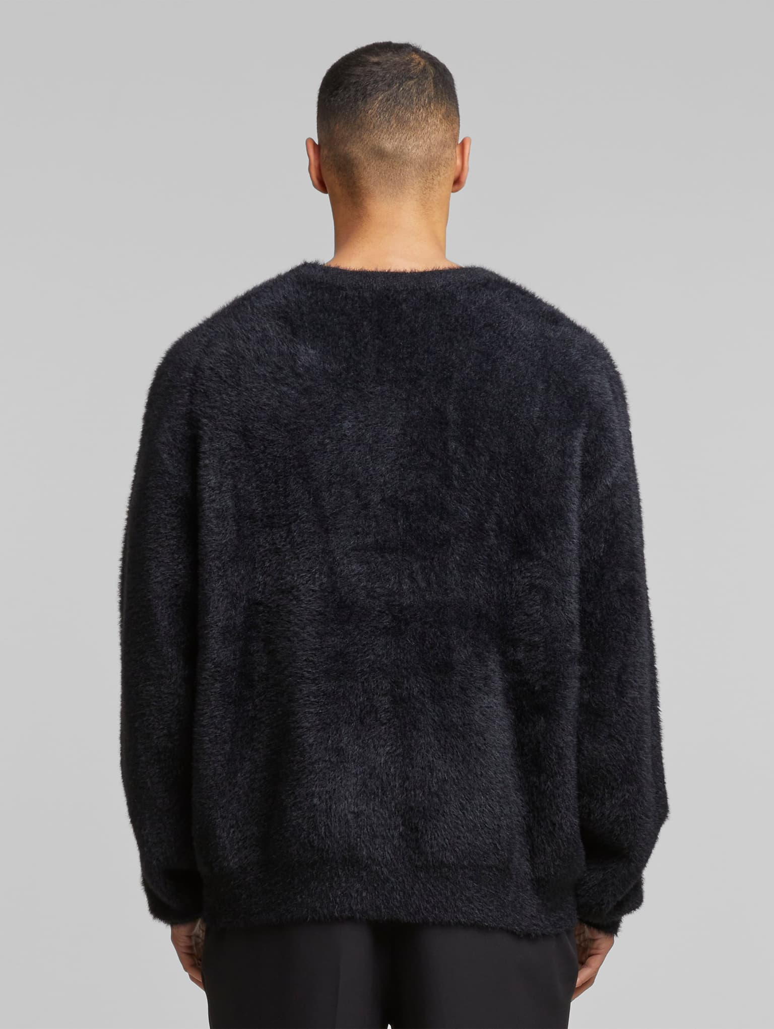 Another Cotton Lab Chest Logo Mohair Sweater – Bild 2