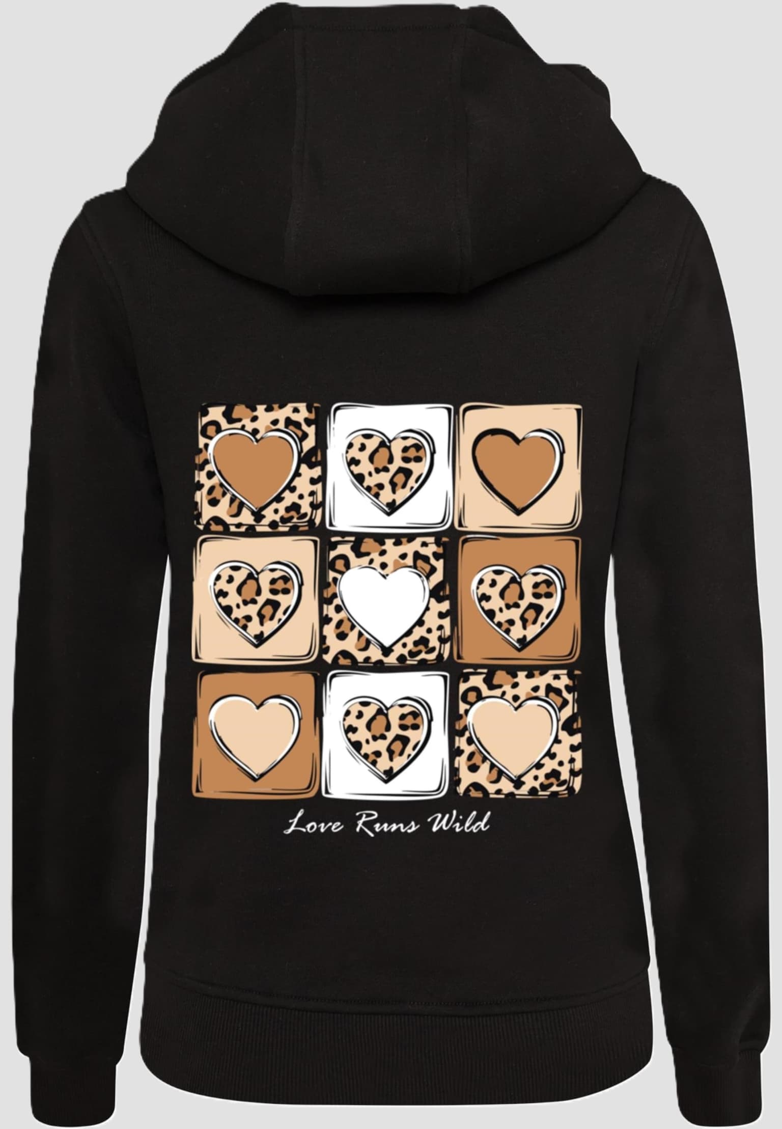 Merchcode Ladies Love Runs Wild Heavy Hoody – Bild 4