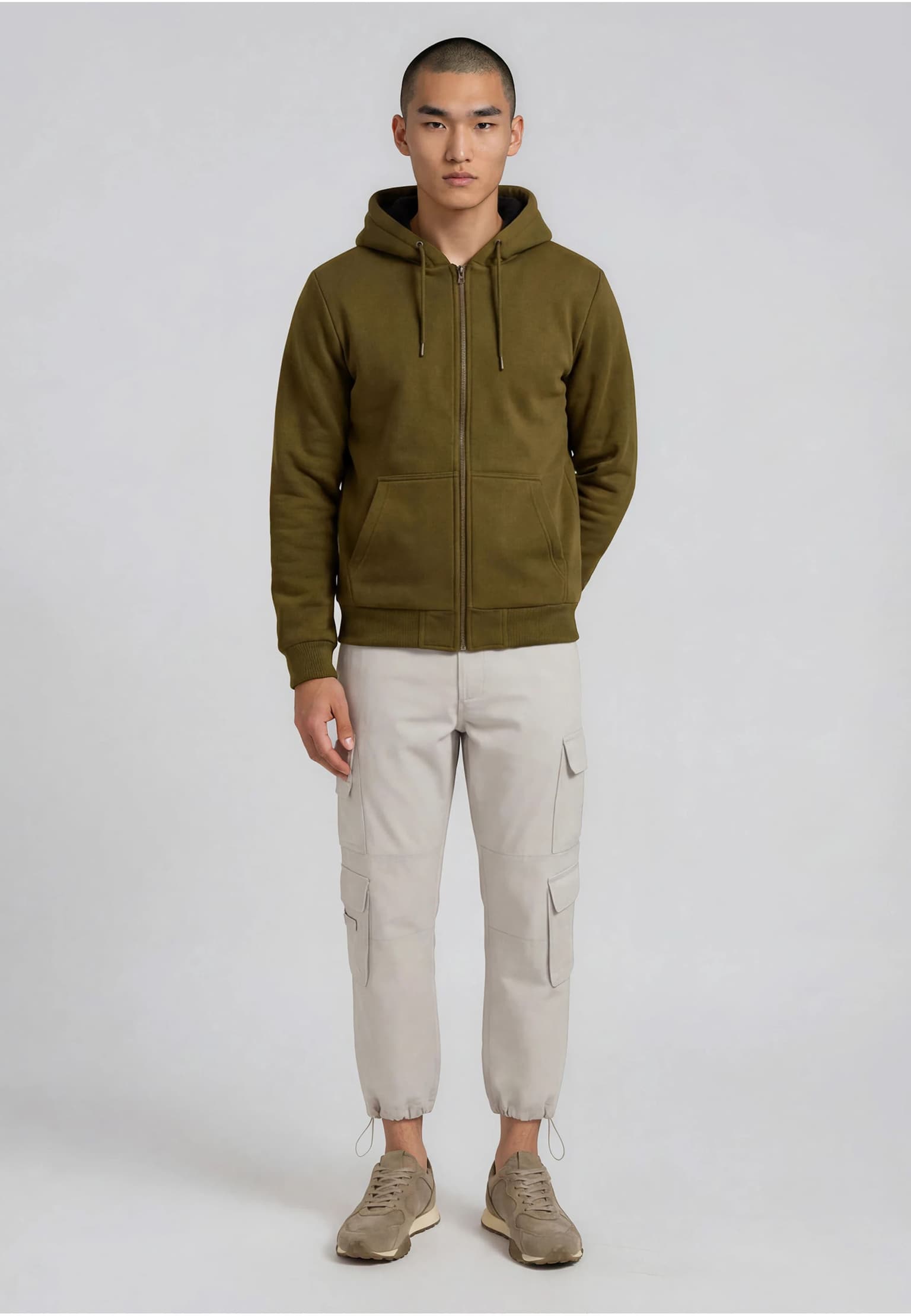 Brandit Sweatjacket Teddylining – Bild 3