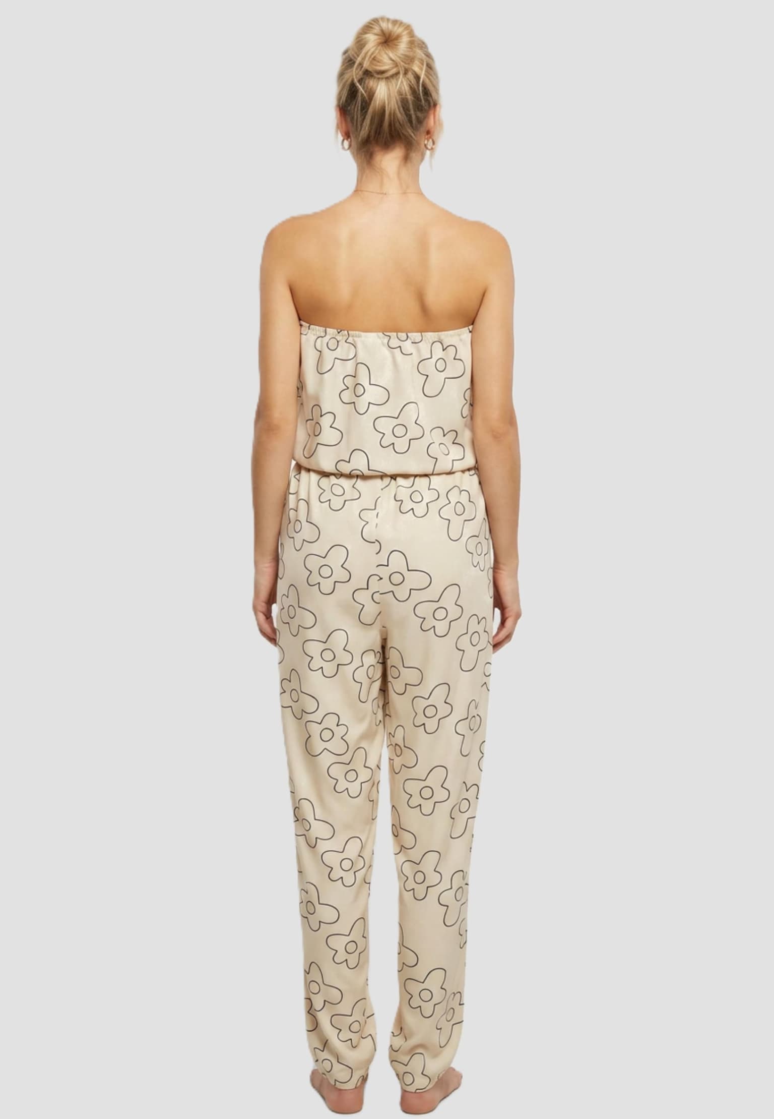 Urban Classics Ladies Viscose Bandeau Jumpsuit – Bild 2